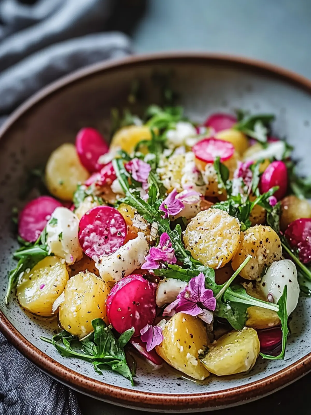 Kartoffelsalat mit Radieschen – Frisch, gesund und lecker genießen 5 Kartoffelsalat mit Radieschen