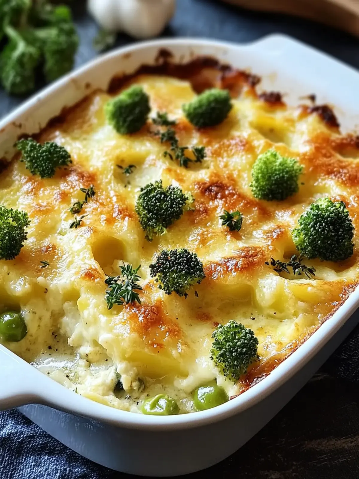 Kartoffelgratin mit Brokkoli: Cremige Gaumenfreude für Zuhause 2 Kartoffelgratin mit Brokkoli