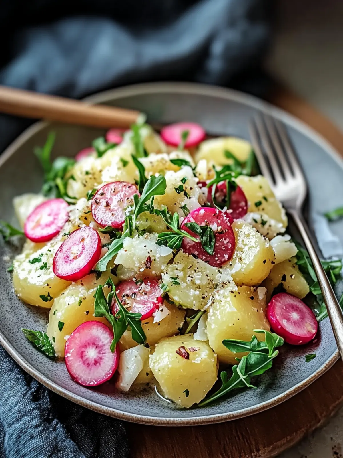 Kartoffelsalat mit Radieschen – Frisch, gesund und lecker genießen 3 Kartoffelsalat mit Radieschen