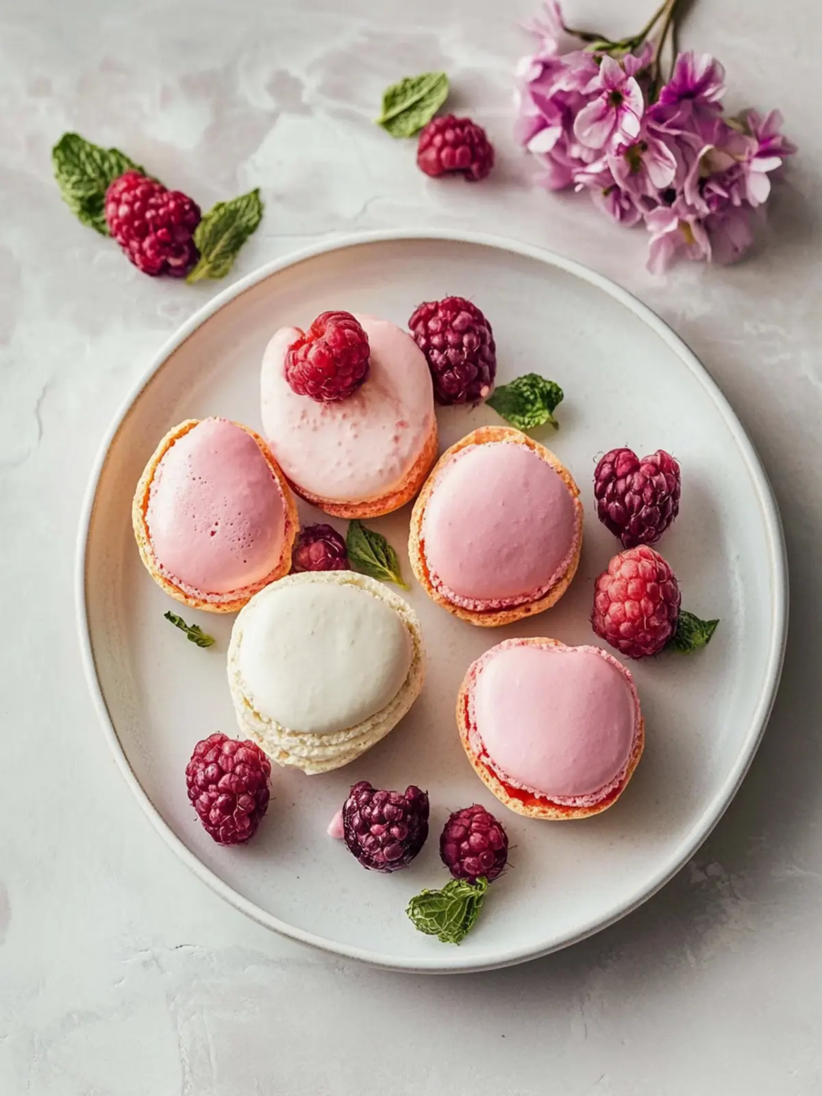 Herzförmige Macarons: Süßes Vergnügen für deinen Valentinstag 3 Herzförmige Macarons