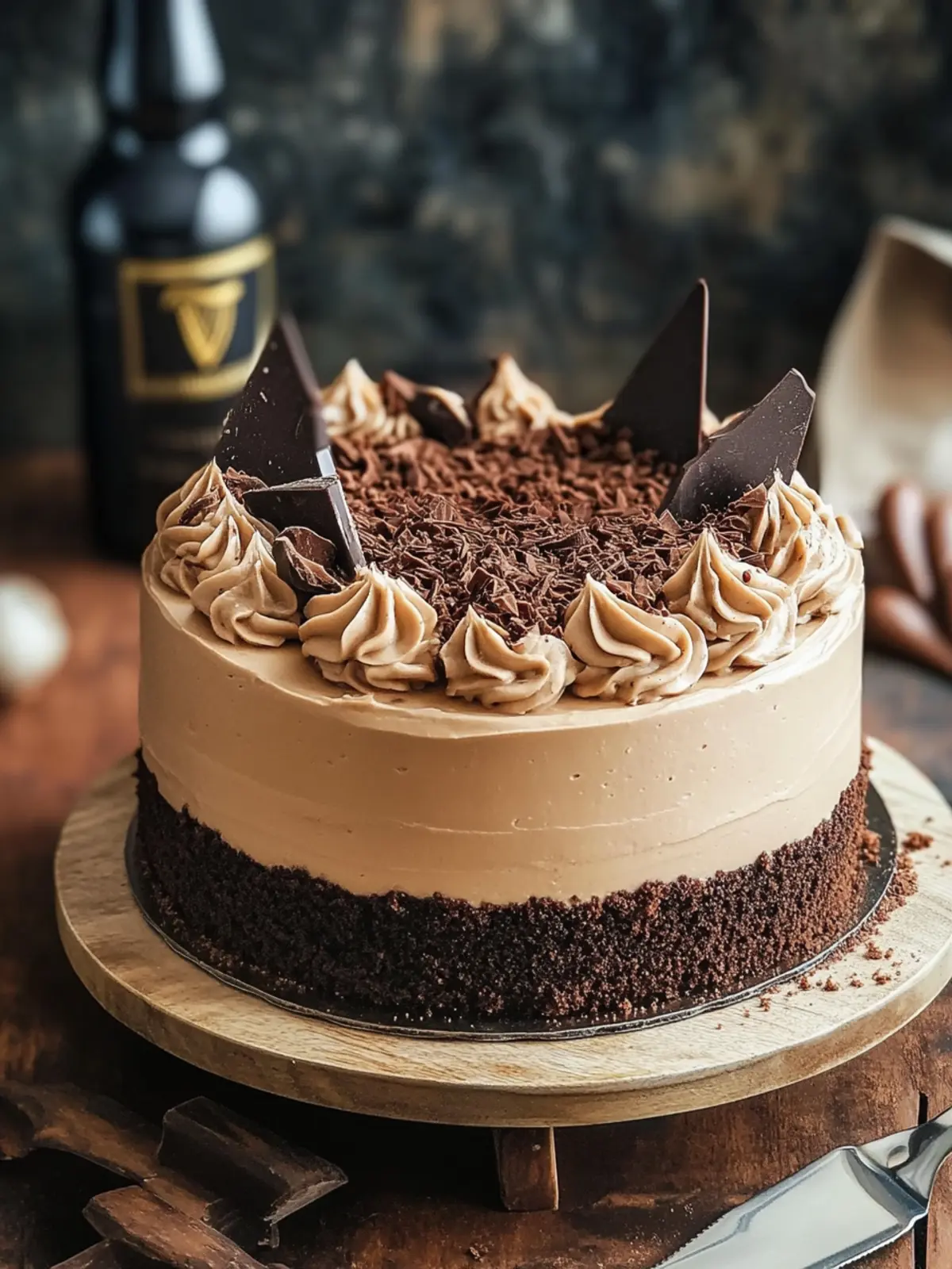 Guinness Schokoladenkuchen: Reichhaltig und Unwiderstehlich! 2 Guinness Schokoladenkuchen