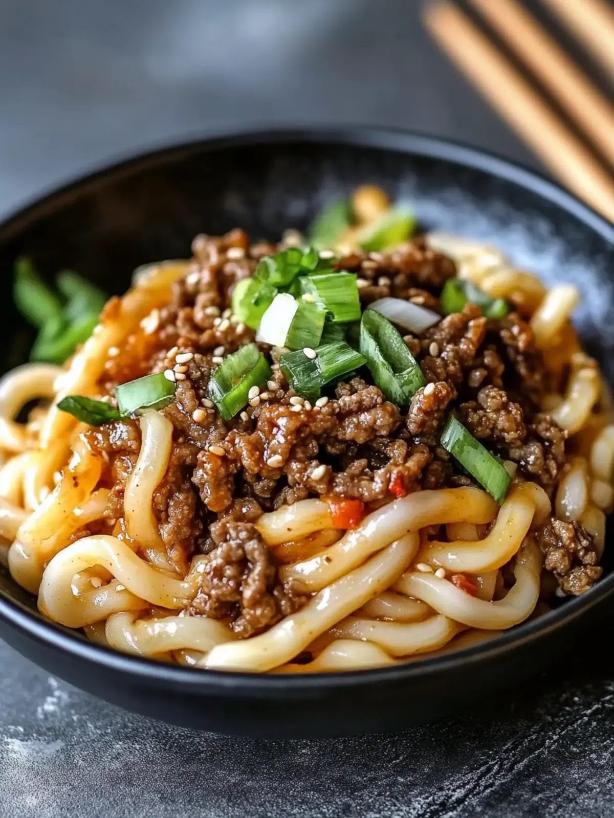 Bulgogi Rindfleisch Udon Pfannengericht – Blitzschnell köstlich 4 Bulgogi Rindfleisch Udon Pfannengericht