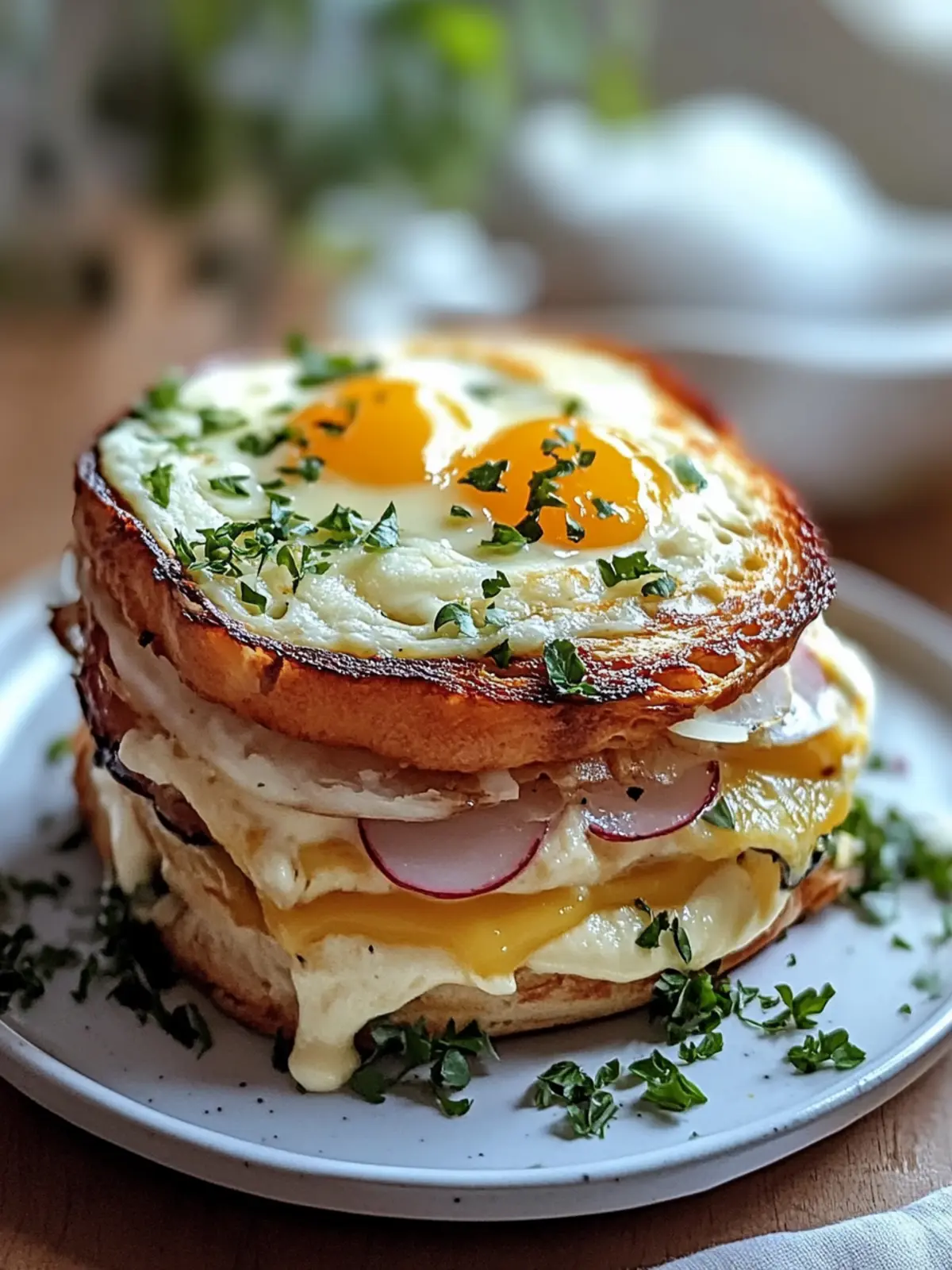 Köstlicher Croque Madame mit glutenfreien Optionen genießen 2 Croque Madame