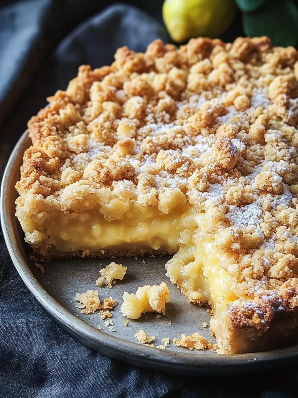 Streuselkuchen mit Pudding aus einem Blechpan – Einfache Genussmomente 5 Streuselkuchen mit Pudding aus einem Blechpan