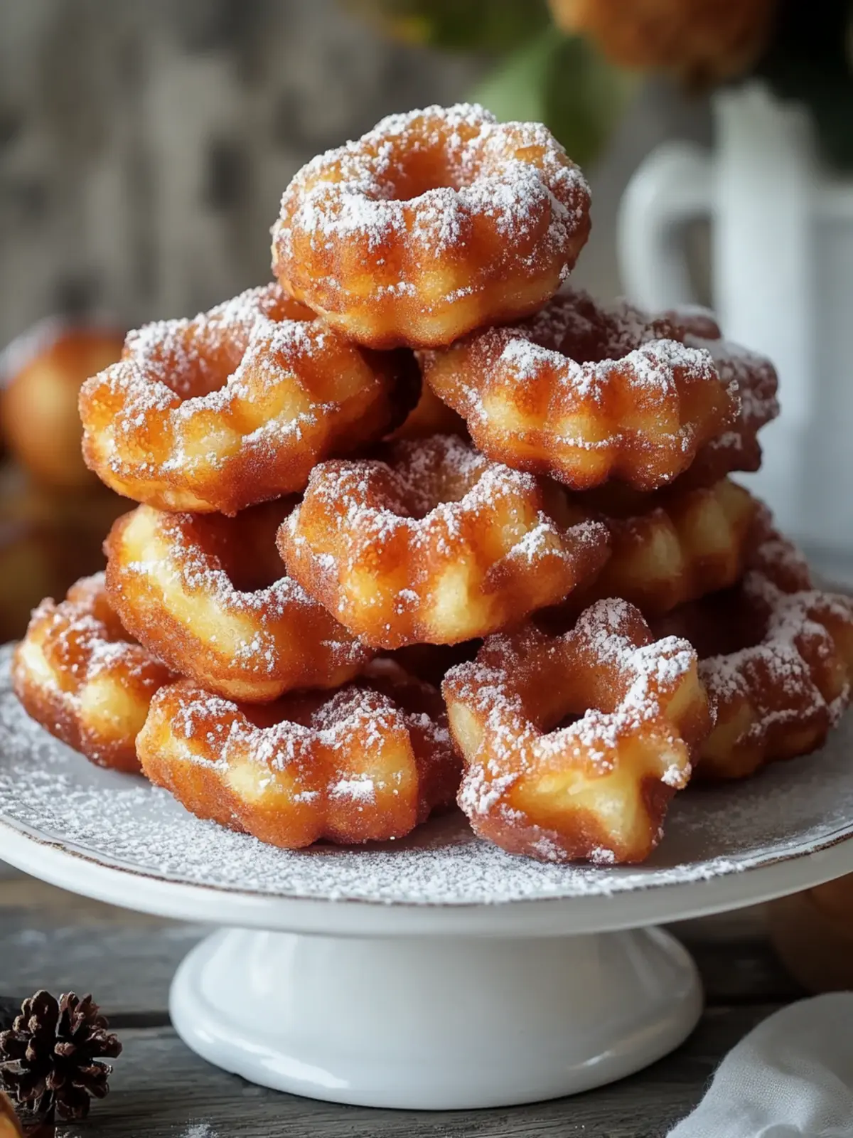 Mini-Apfel-Krapfen-Waffel-Donuts: Herbstliche Genussmomente 3 Mini-Apfel-Krapfen-Waffel-Donuts
