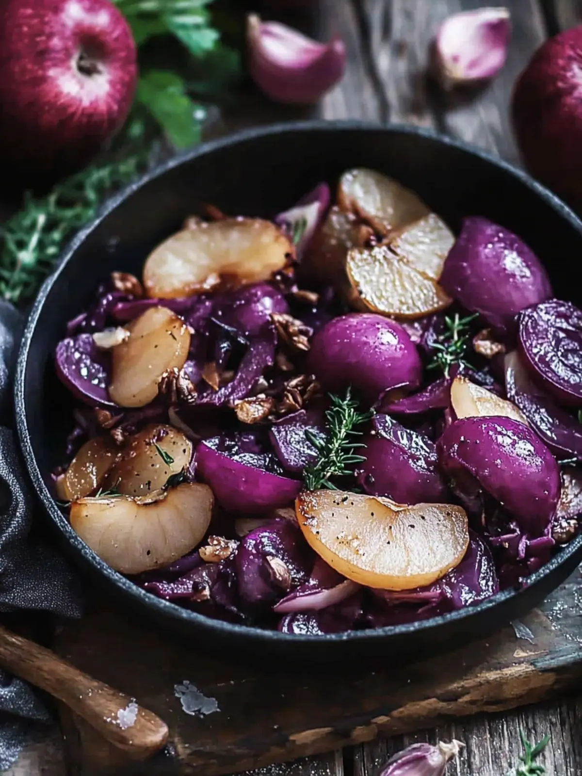 Apfelrote Kohl: Dein veganer Genuss für festliche Momente 4 Apfelrote Kohl