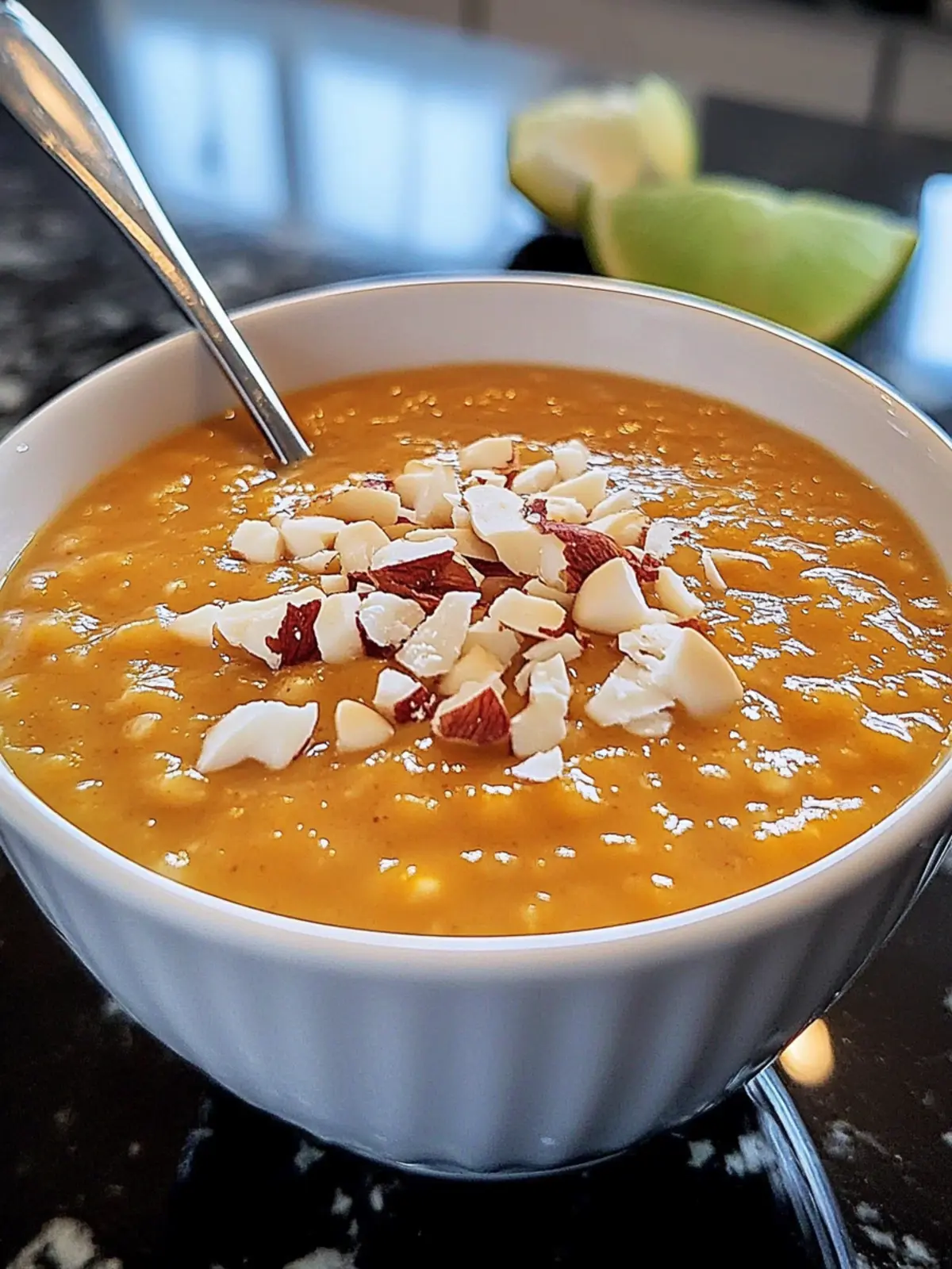 Butternut-Kürbis-Suppe mit Ingwer und Kokosnuss 5 Butternut-Kürbis-Suppe mit Ingwer und Kokosnuss