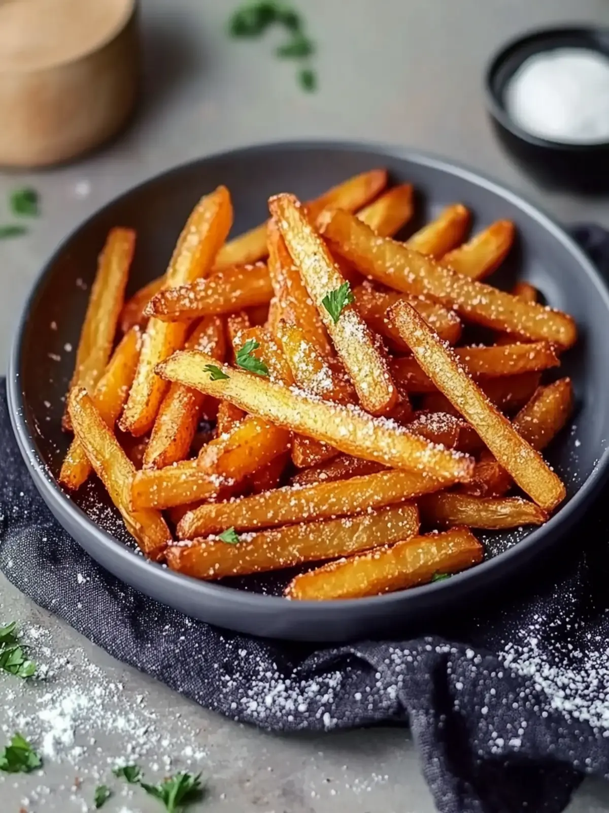 Die besten Süßkartoffelpommes aus der Heißluftfritteuse leicht gemacht 3 Die besten Süßkartoffelpommes aus der Heißluftfritteuse