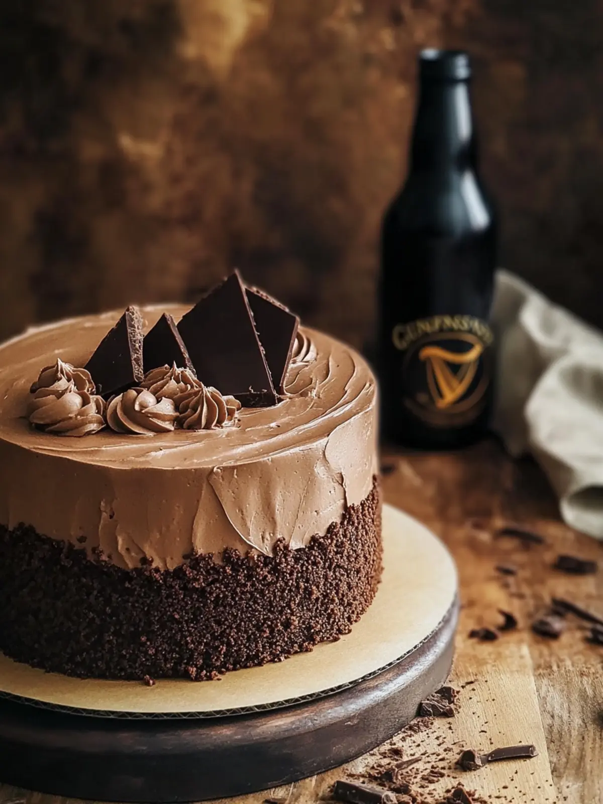 Guinness Schokoladenkuchen: Reichhaltig und Unwiderstehlich! 3 Guinness Schokoladenkuchen