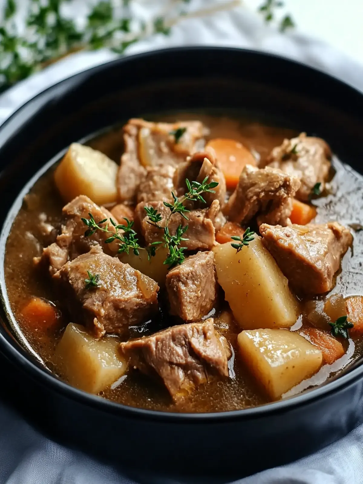 Schmelzender Schweineschulter-Eintopf für herzlichen Komfort zu Hause 2 Schmelzender Schweineschulter-Eintopf für herzlichen Komfort