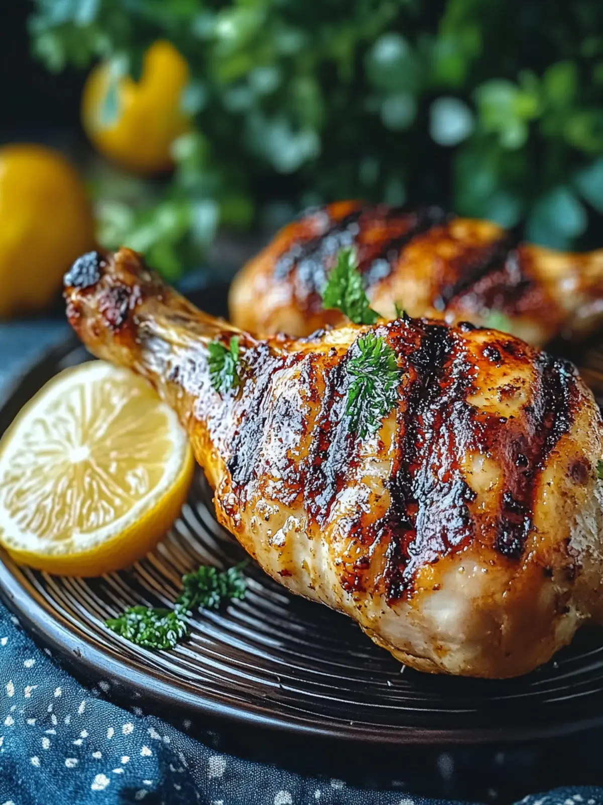 Crispy Hähnchenschenkel aus der Heißluftfritteuse 4 Crispy Hähnchenschenkel