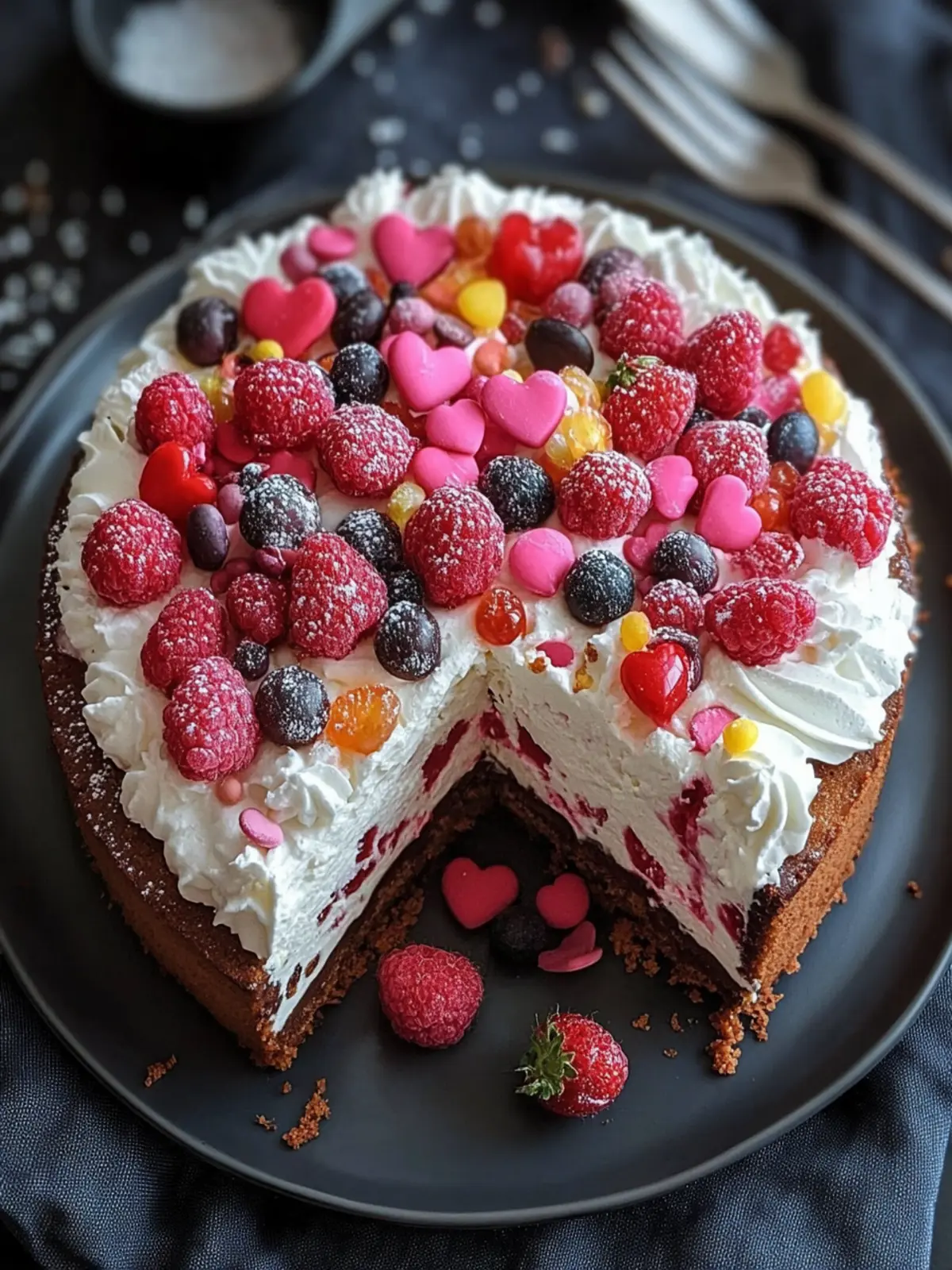 Herzförmiger Kuchen: Liebe auf den ersten Biss zaubern 4 herzförmiger Kuchen