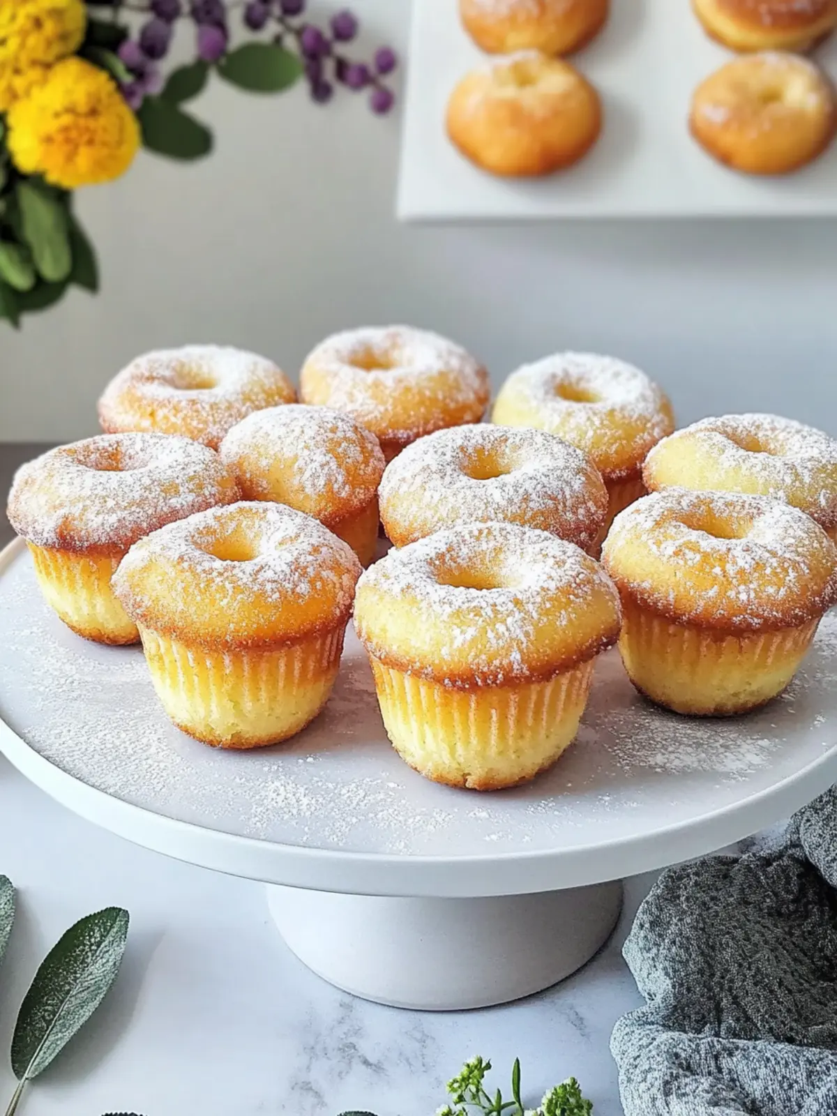 Apfelwein-Donut-Muffins: Dein neuer Lieblingssnack zum Geniessen 4 Apfelwein-Donut-Muffins