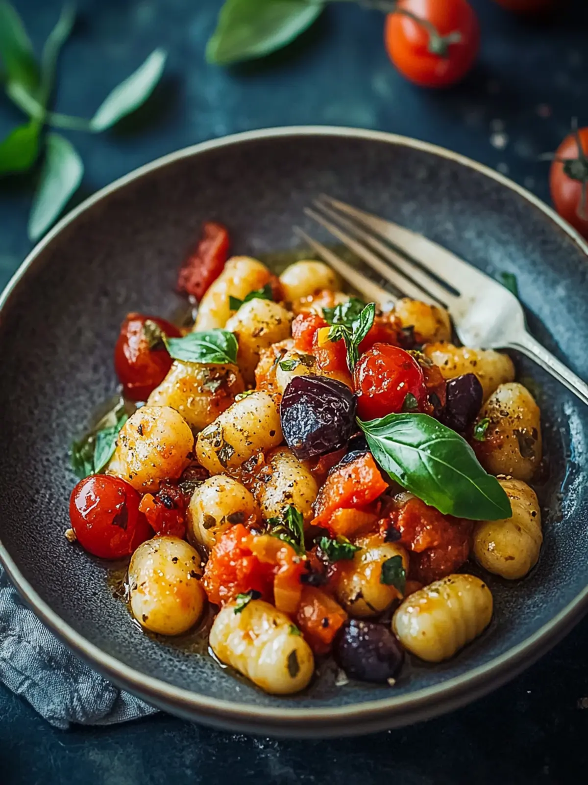 Gnocchi mit Caponata: Mediterraner Genuss für jeden Anlass 4 Gnocchi mit Caponata
