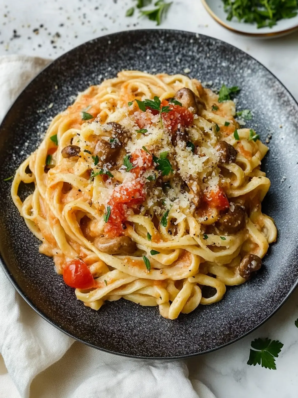Paprika Spätzle mit Pilzen: Herzhaftes Komfortessen selbst gemacht 4 Paprika Spätzle mit Pilzen