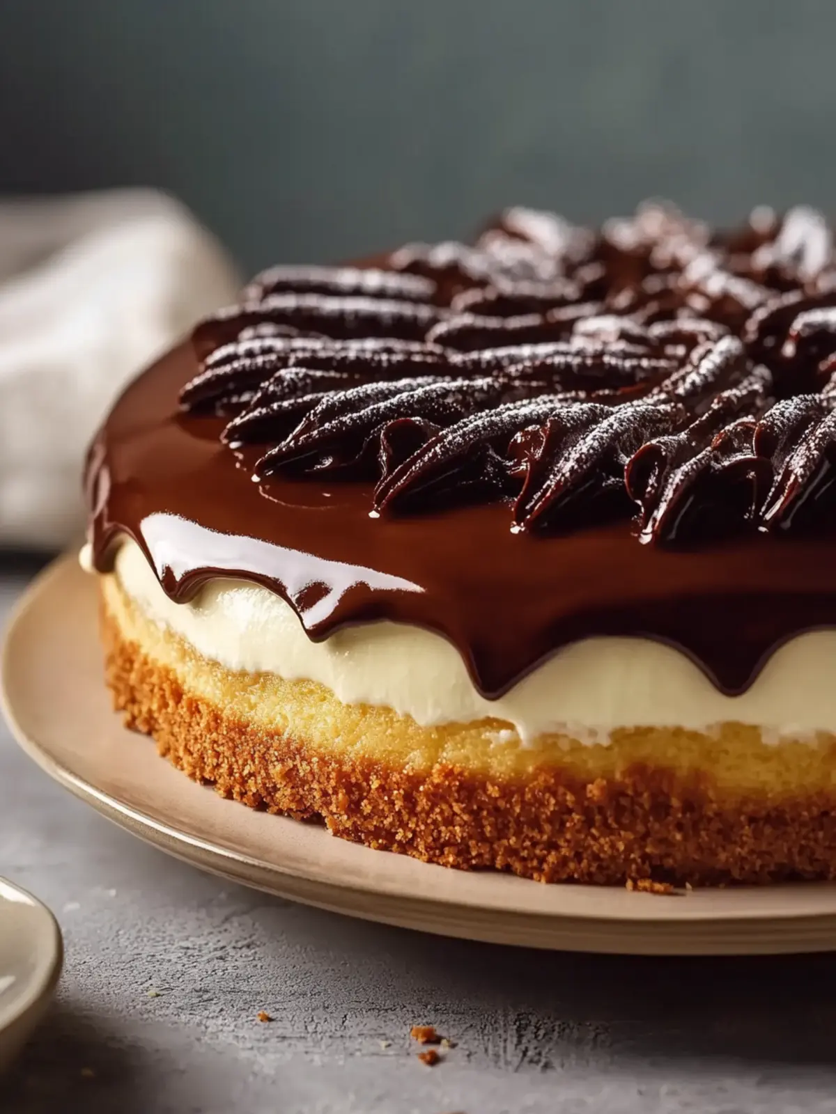 Boston Cream Pie Glückseligkeit: Ein Stück Genuss für Dich 3 Boston Cream Pie Glückseligkeit