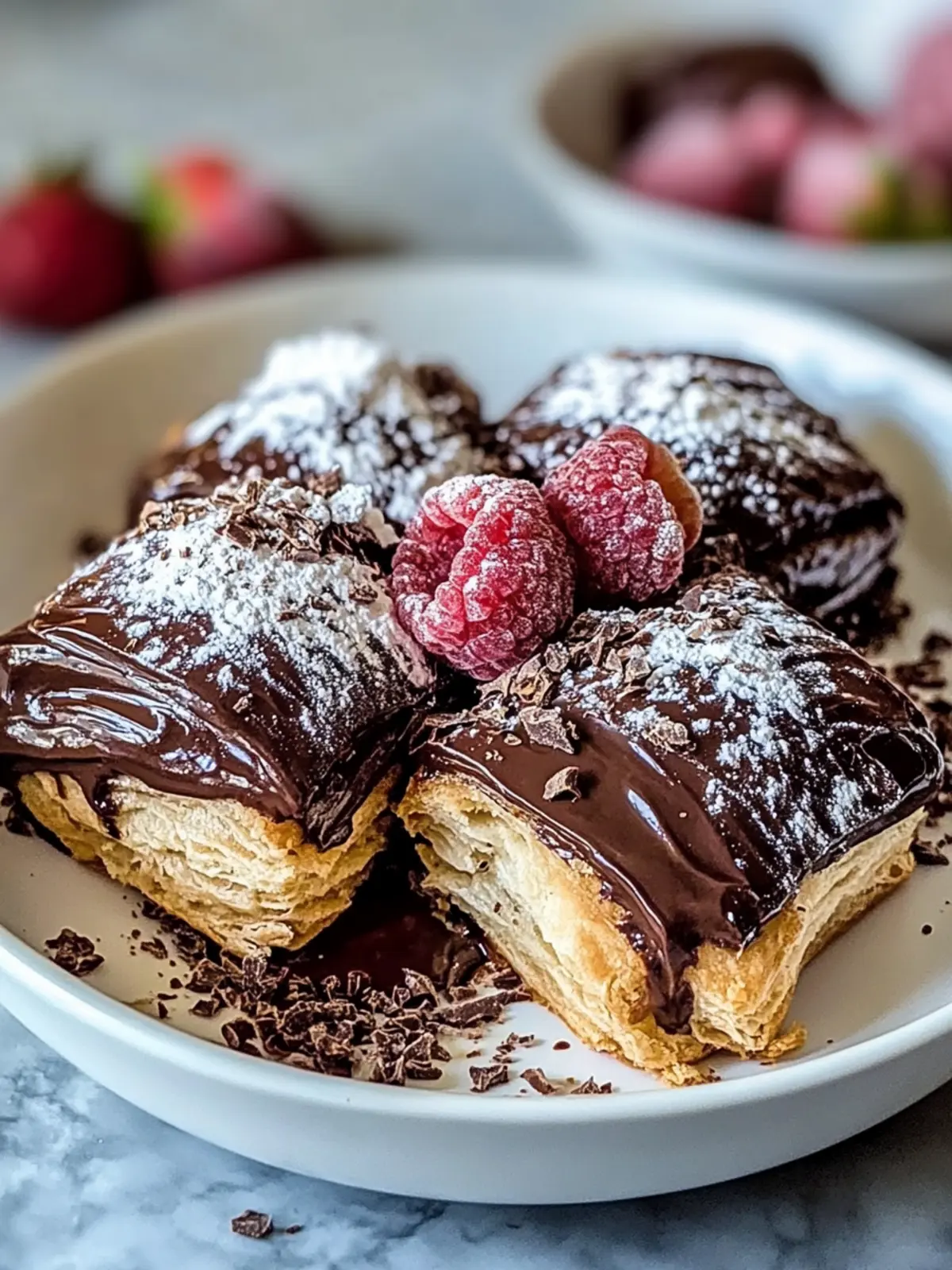 Schokoladenblätterteig: Schnelle 3-Zutaten Genussmomente 5 Schokoladenblätterteig