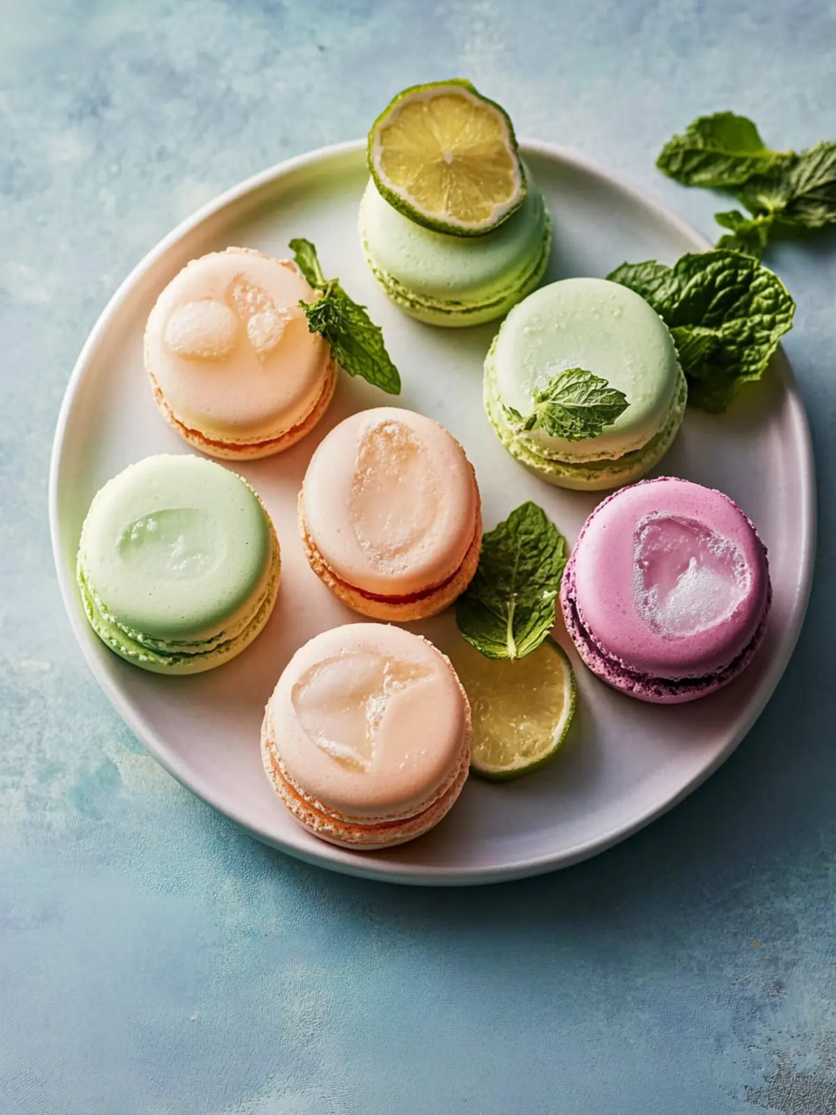 Herzförmige Macarons: Süßes Vergnügen für deinen Valentinstag 4 Herzförmige Macarons