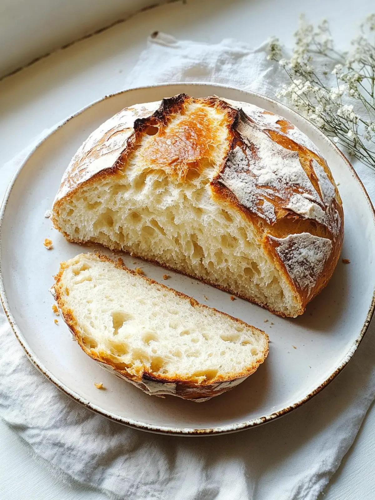 Einfache Crockpot-Brot für fluffigen Genuss ohne Aufwand 4 Einfache Crockpot-Brot