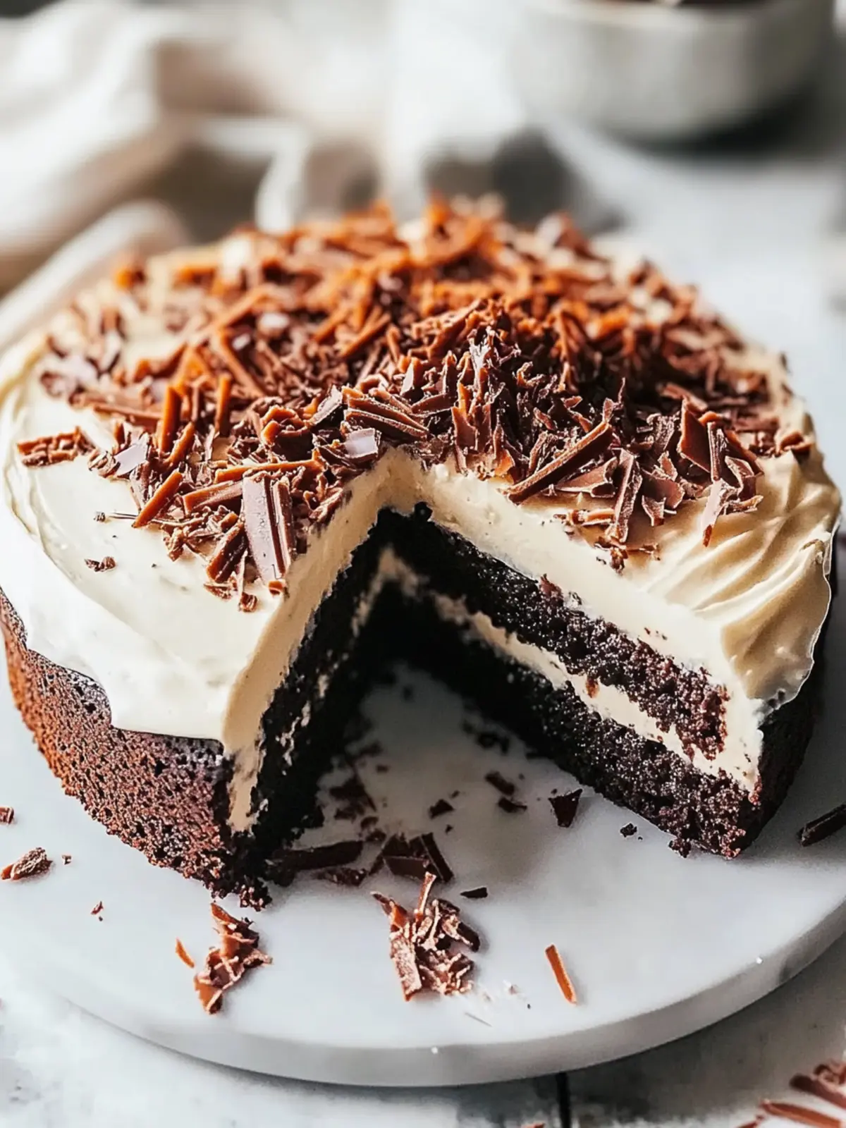 Ultimativer Schokoladen-Möhrenkuchen mit Frischkäse-Frosting 4 Ultimative Schokoladen-Möhrenkuchen mit cremigem Frischkäse-Frosting