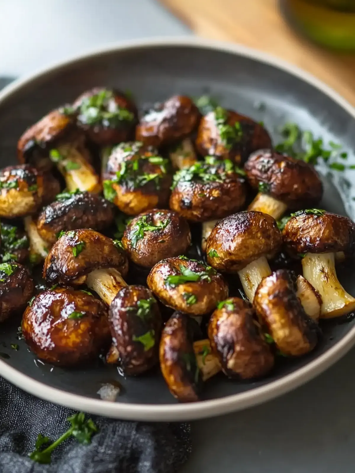 Gegrillte Pilzspieße in Marinade – Einfache Sommerleckerei 5 Gegrillte Pilzspieße in Marinade