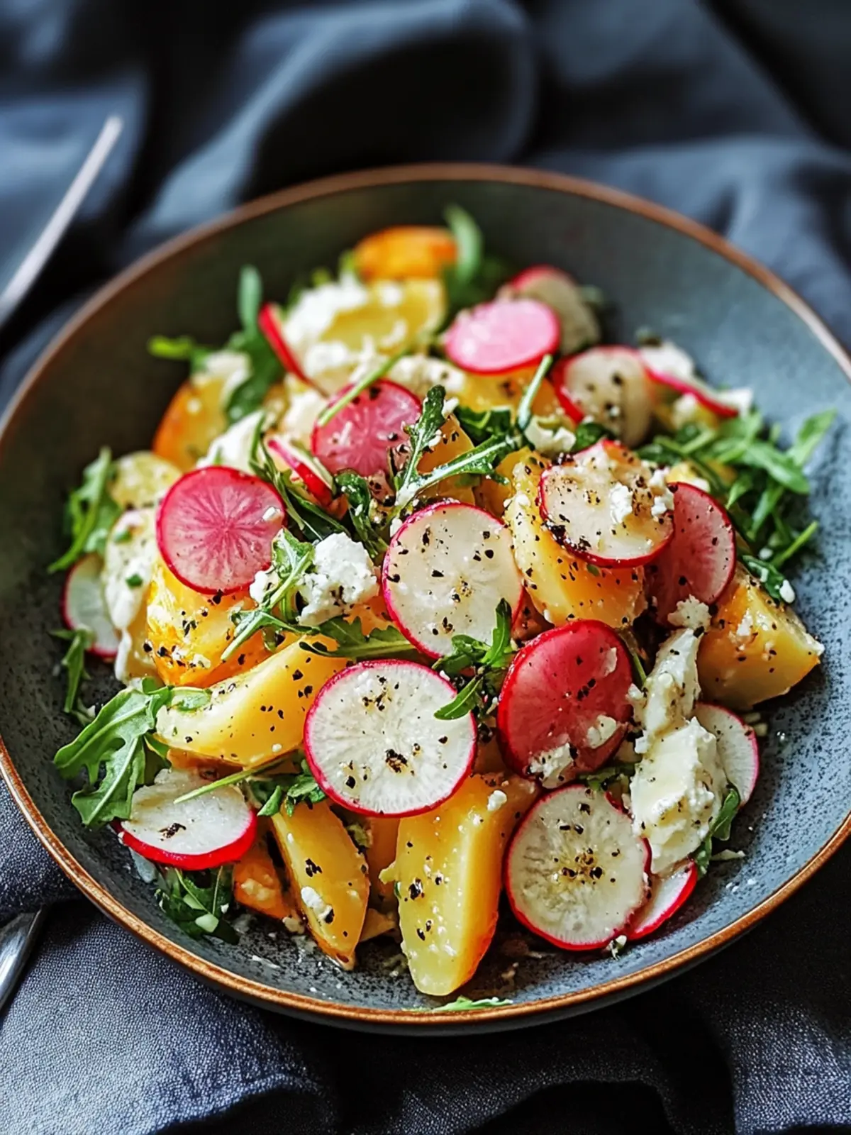 Kartoffelsalat mit Radieschen – Frisch, gesund und lecker genießen 4 Kartoffelsalat mit Radieschen