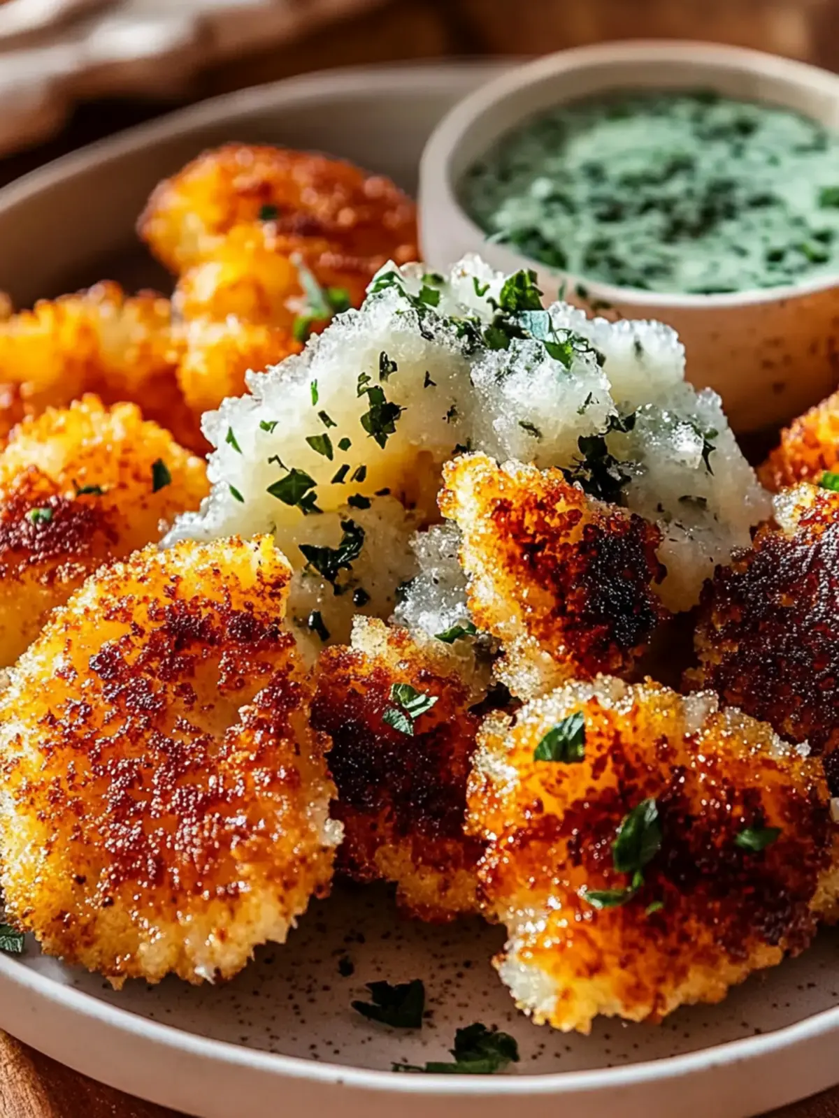 Köstlicher Airfryer Kohlrabi Schnitzel für Veggie-Liebe 4 Airfryer Kohlrabi Schnitzel