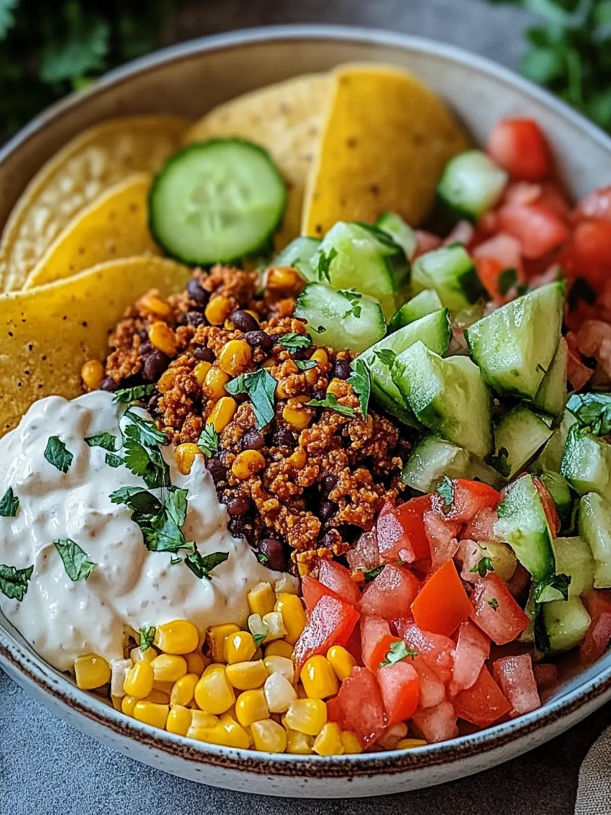 Köstliche Taco-Reis-Schüssel für stressfreie Familienabende 2 Taco-Reis-Schüssel