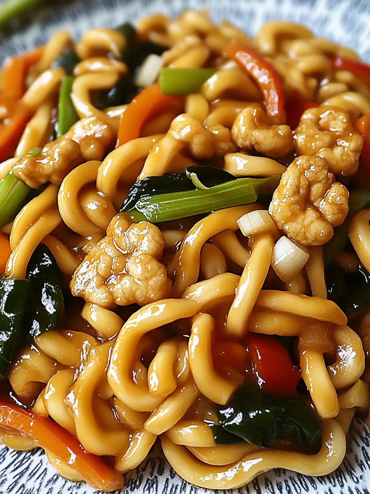 Amazing Chicken Yaki Udon Nudelpfanne für jeden Abend 5 Amazing Chicken Yaki Udon Nudelpfanne