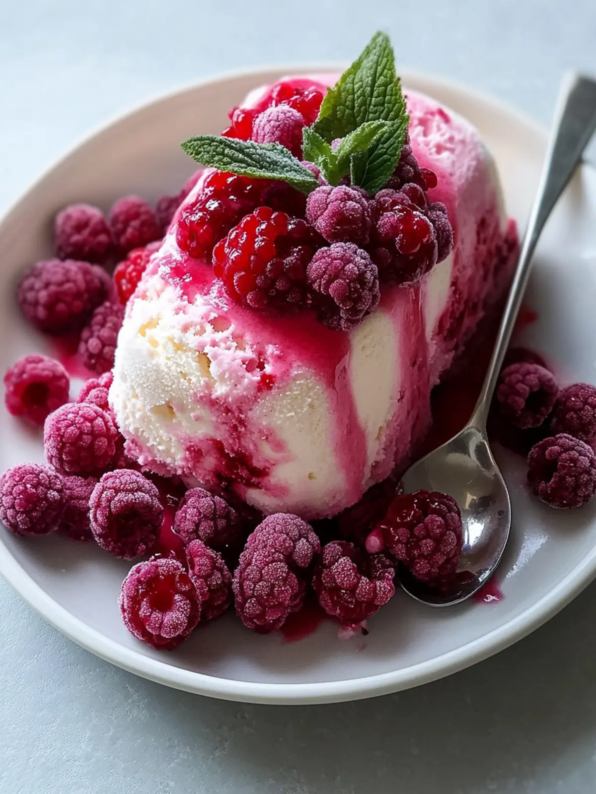 Kirsch-Himbeer-Semifreddo: Fruchtiger Genuss für heiße Tage 3 Kirsch-Himbeer-Semifreddo