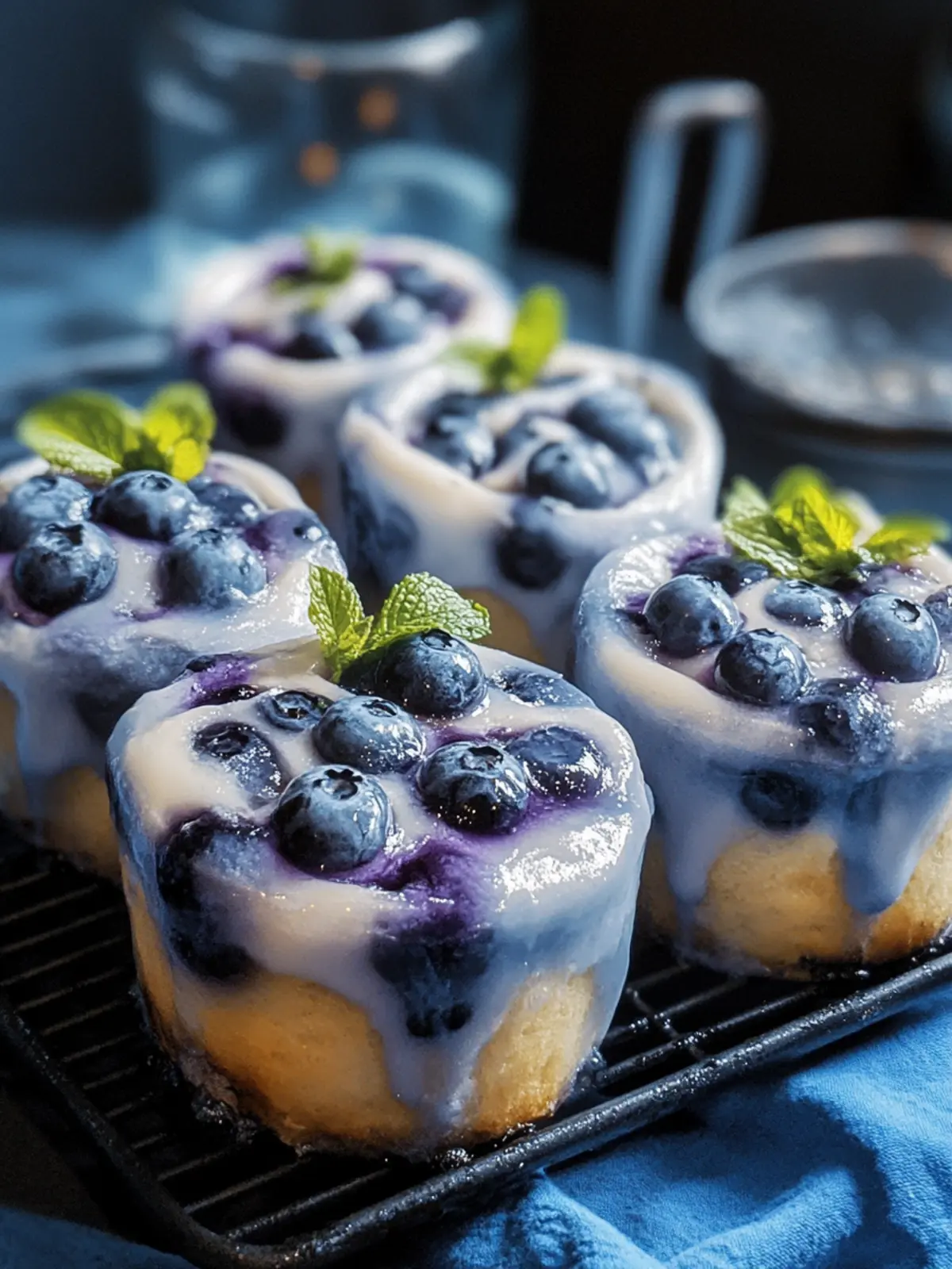 Blaubeer Zimtschnecken: Fluffige Freude für jeden Morgen 3 Blaubeer Zimtschnecken