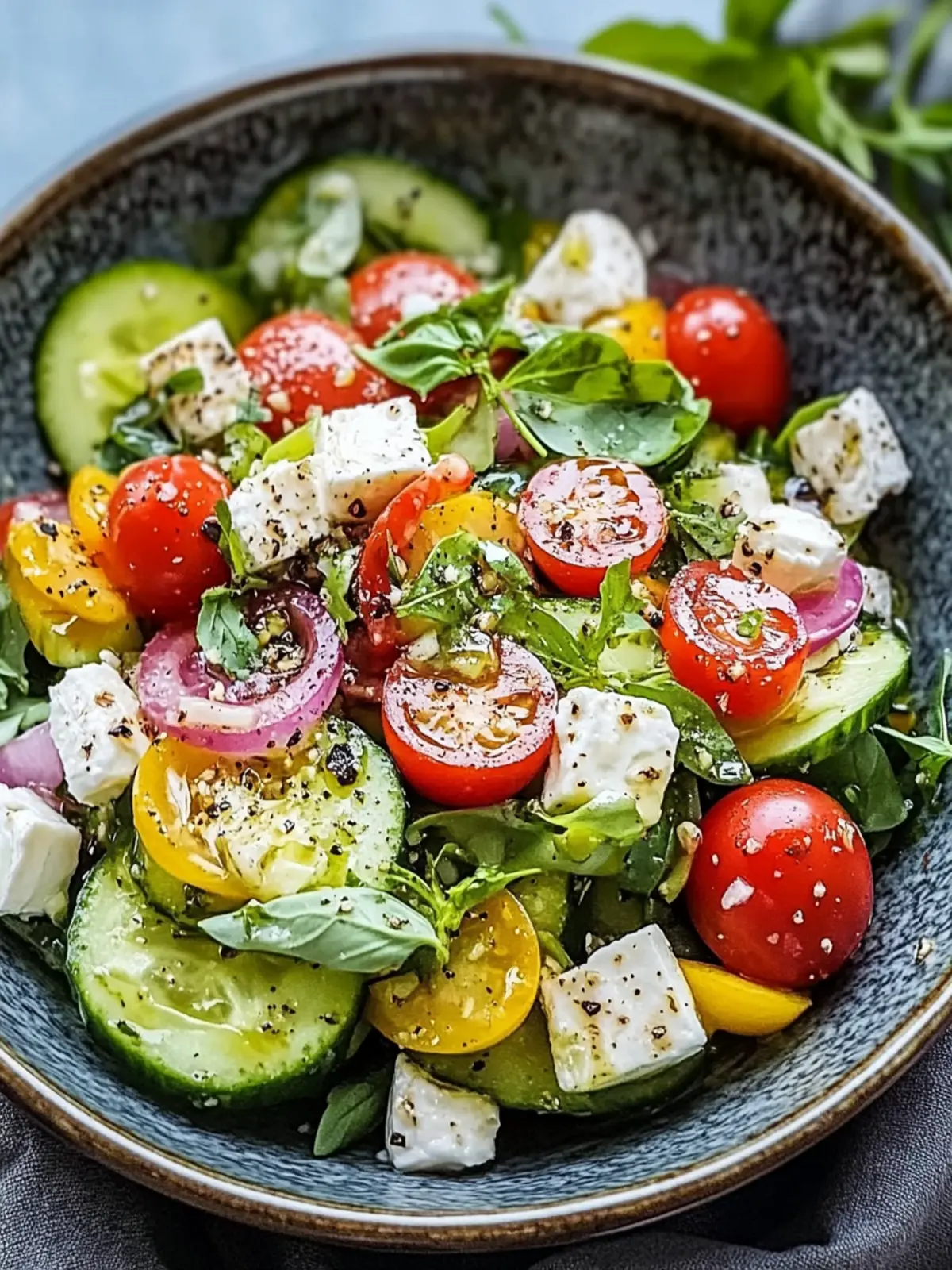 Hüttenkäse Salat: Der erfrischende Protein-Snack für dich 5 Hüttenkäse Salat
