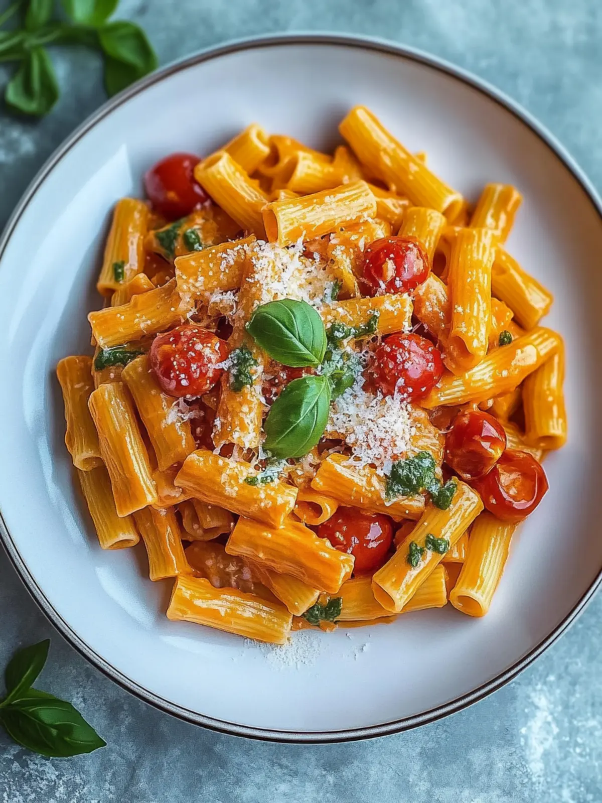 Tomaten- und Knoblauchpasta für ein schnelles, leckeres Abendessen 3 Tomaten- und Knoblauchpasta für ein schnelles Abendessen