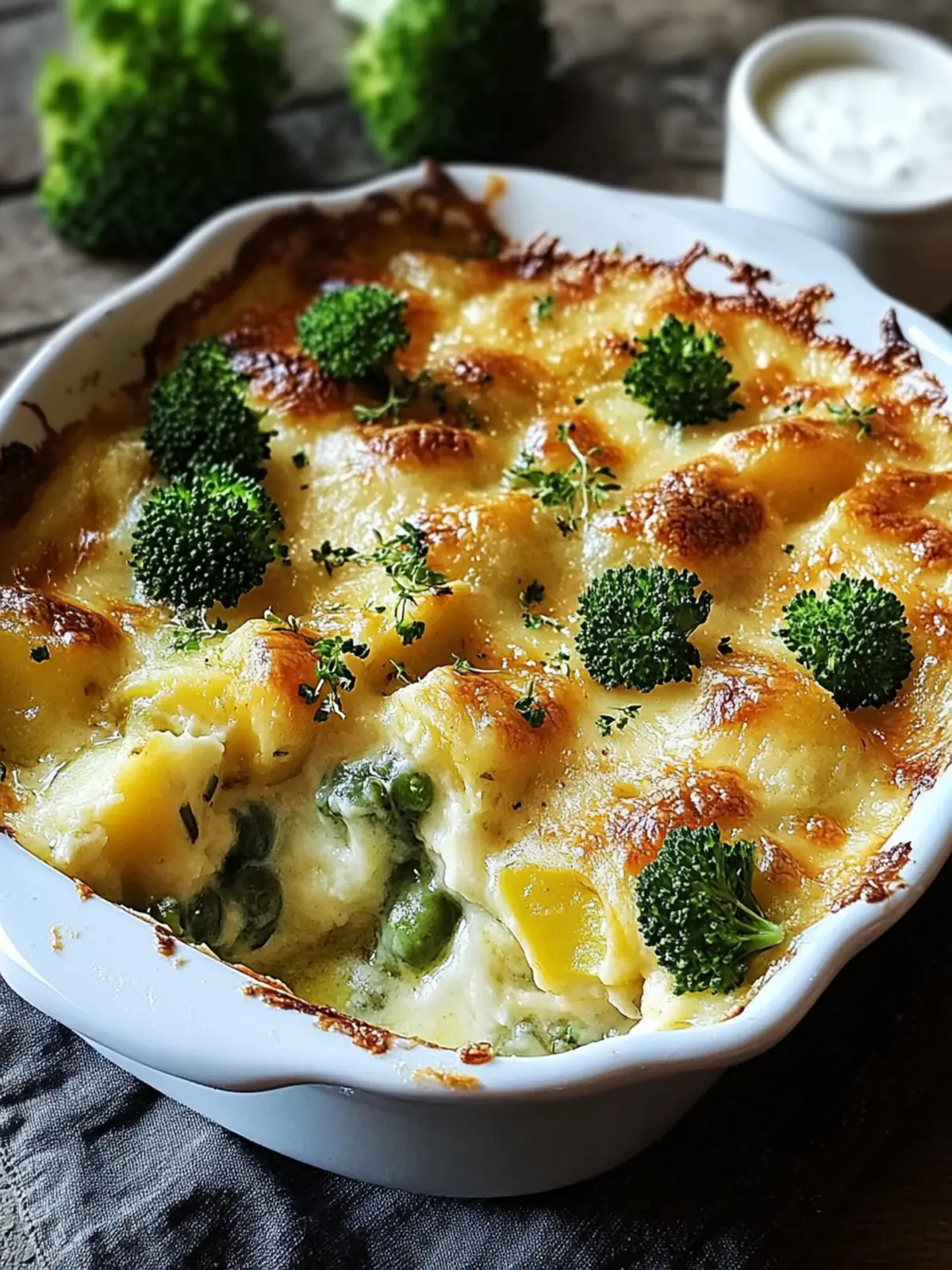 Kartoffelgratin mit Brokkoli: Cremige Gaumenfreude für Zuhause 3 Kartoffelgratin mit Brokkoli