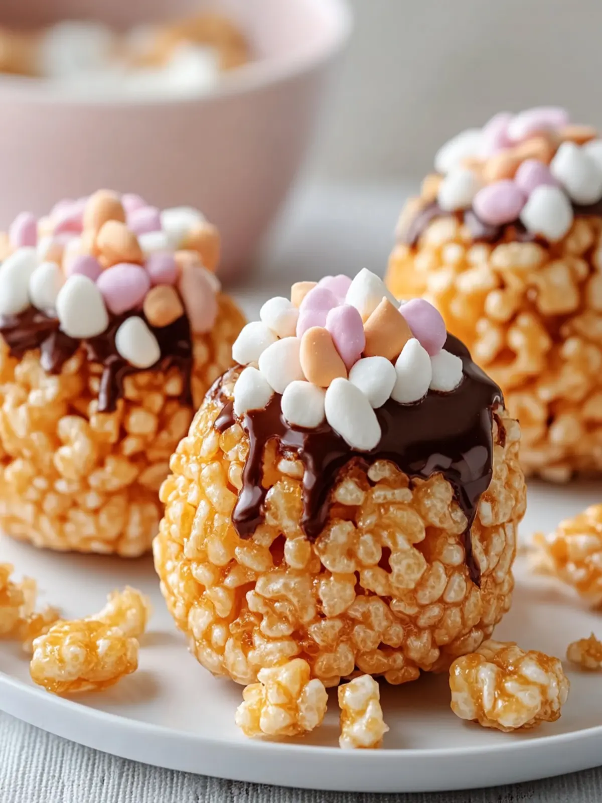 Knusprige Rice Krispie Ostereier für fröhliche Feiertage 3 Rice Krispie Ostereier