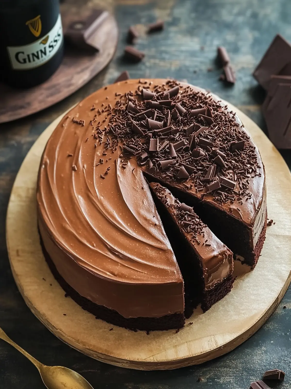 Guinness Schokoladenkuchen: Reichhaltig und Unwiderstehlich! 4 Guinness Schokoladenkuchen