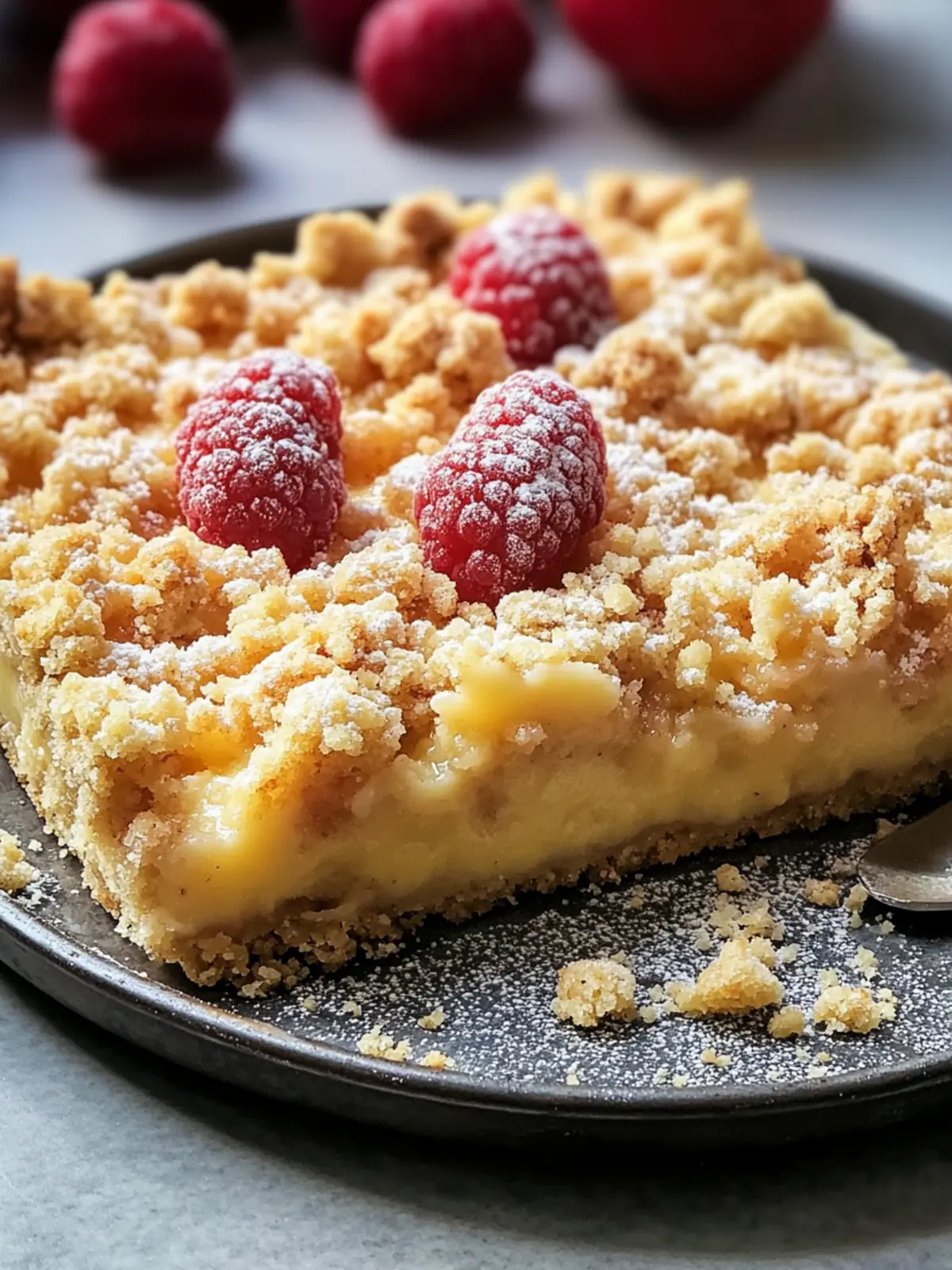 Streuselkuchen mit Pudding aus einem Blechpan – Einfache Genussmomente 3 Streuselkuchen mit Pudding aus einem Blechpan