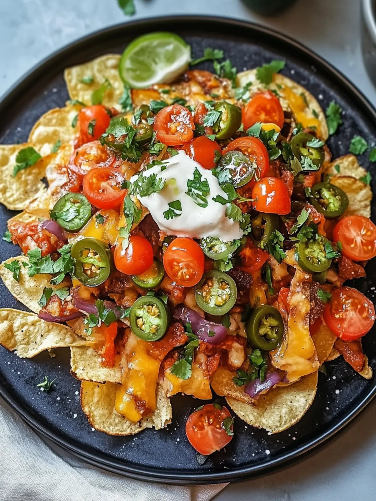 Krosse Vegetarische Irische Nachos für den perfekten Snack 2 Vegetarische irische Nachos