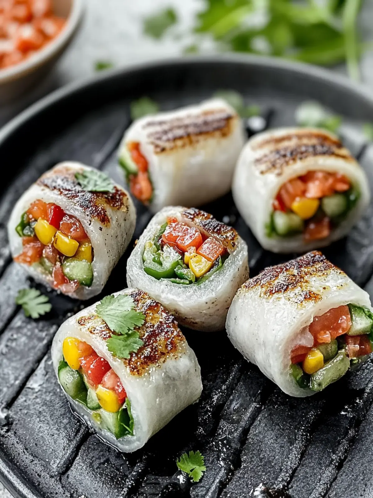 Saftige mexikanische Hackfleischrollen für jedes Grillfest 2 mexikanische Hackfleischrollen