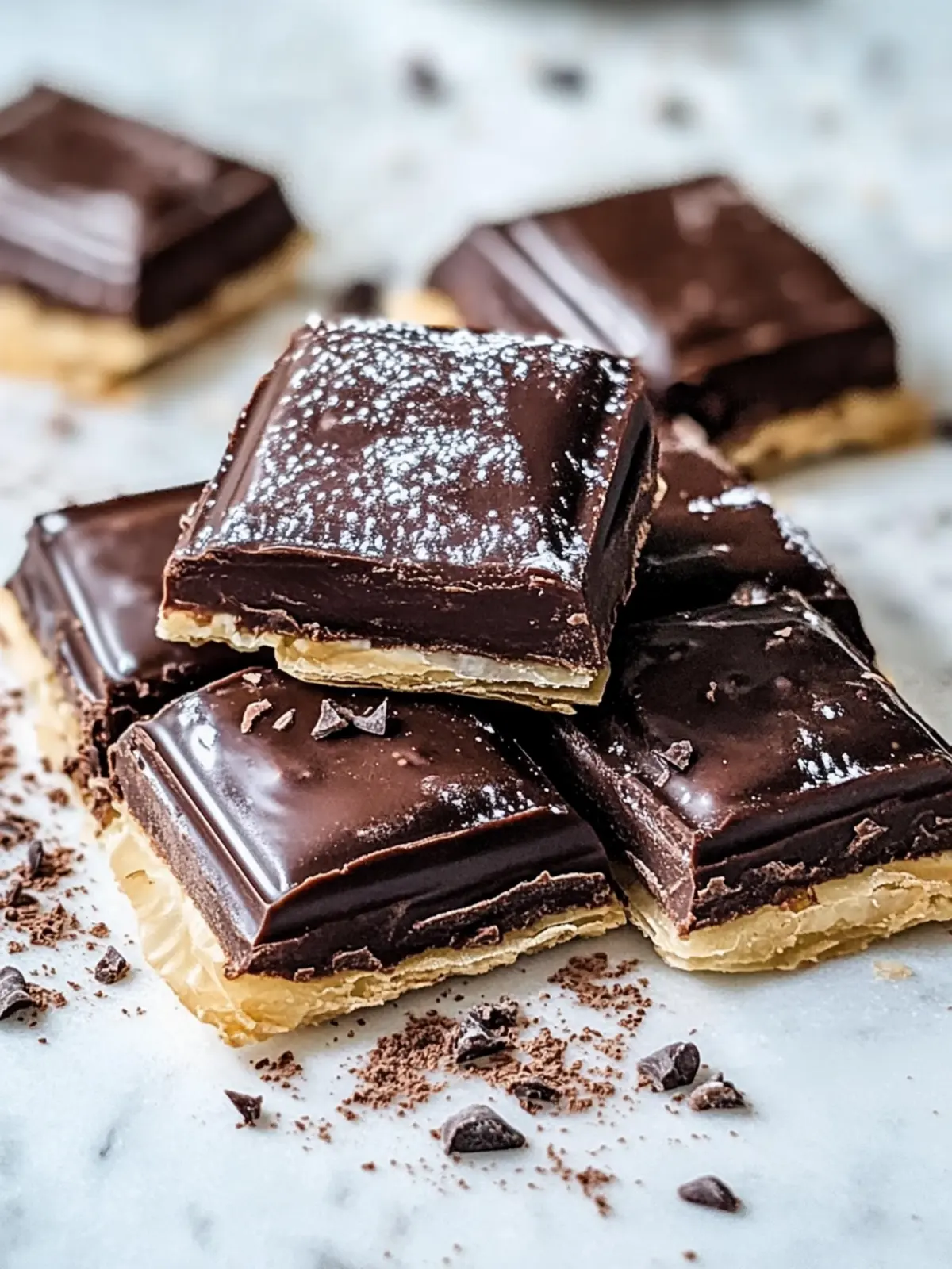 Schokoladenblätterteig: Schnelle 3-Zutaten Genussmomente 2 Schokoladenblätterteig