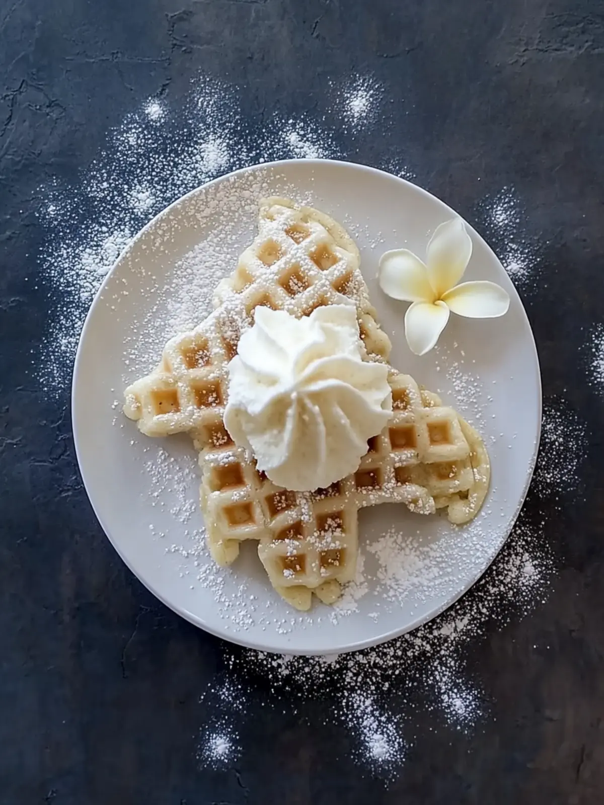 Verführerische Vanille Quark Waffeln – Einfach selbstgemacht 2 Vanille Quark Waffeln