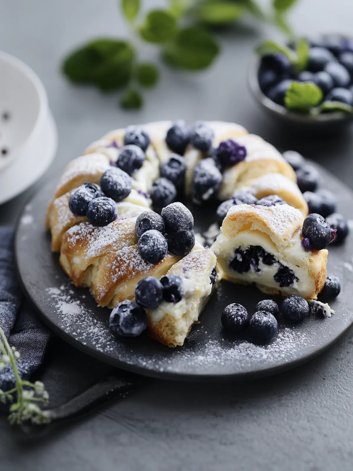 Blaubeerfrischkäse-Blätterteig: Himmlischer Genuss für jeden Tag 4 Blaubeerfrischkäse-Blätterteig