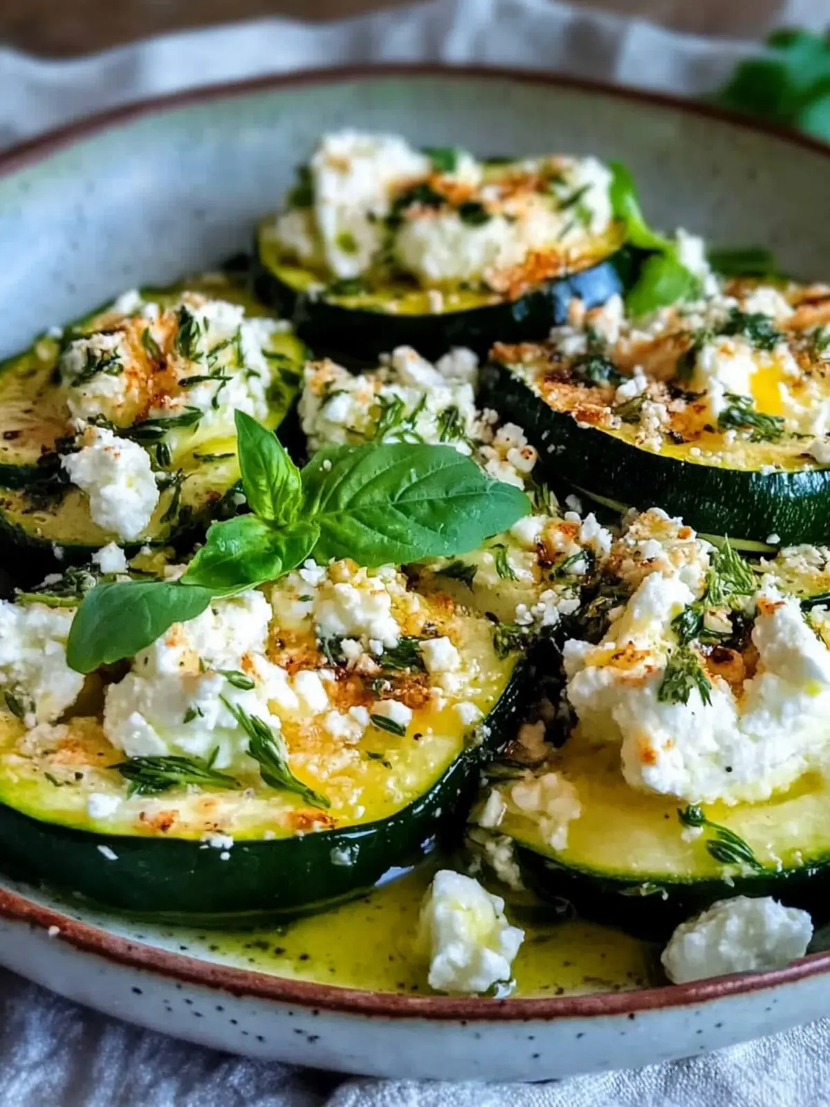 Backofen-geröstete Zucchini mit Feta: Mediterranes Genusswunder 2 Backofen-geröstete Zucchini mit Feta