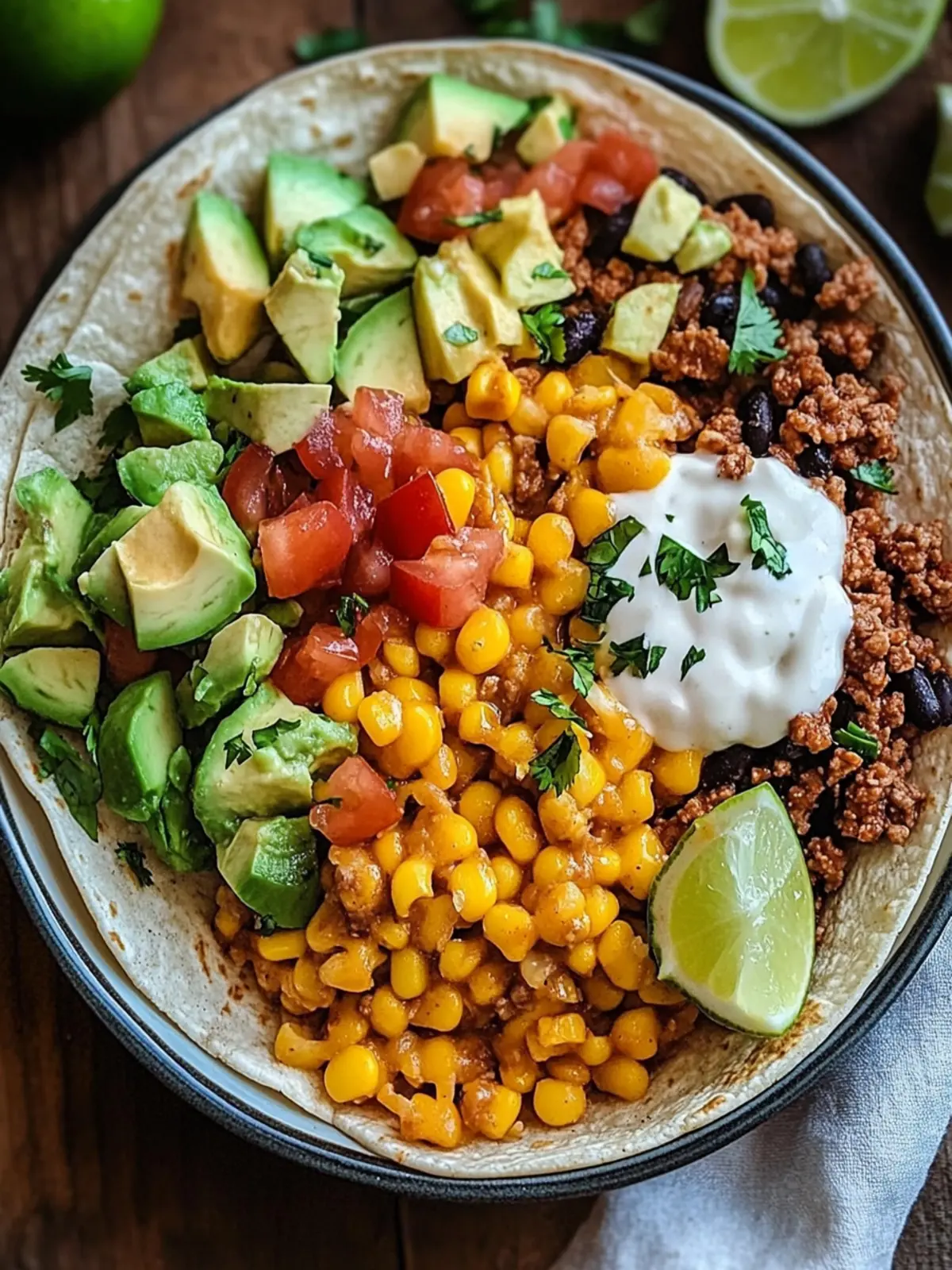 Köstliche Taco-Reis-Schüssel für stressfreie Familienabende 4 Taco-Reis-Schüssel