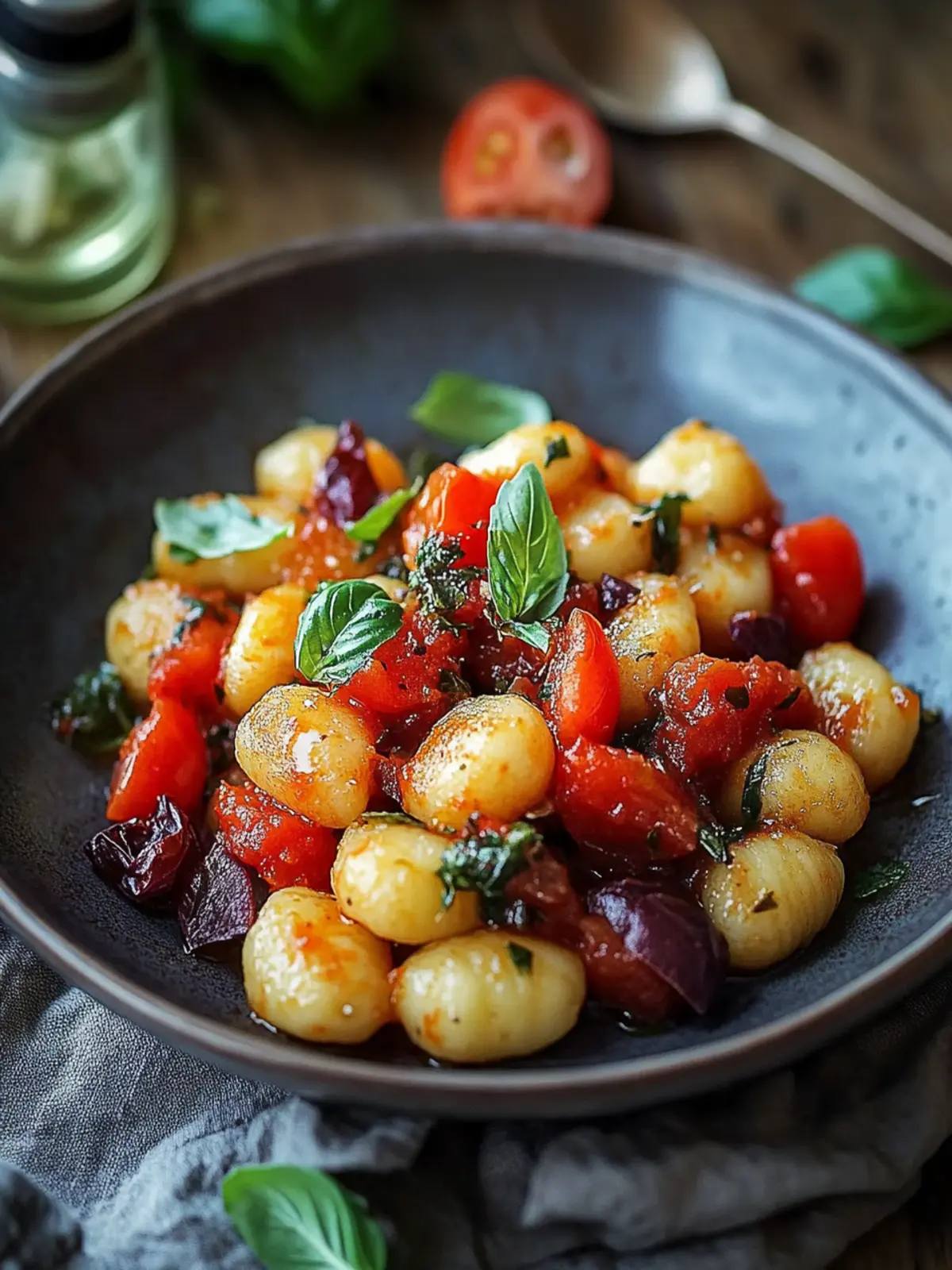 Gnocchi mit Caponata: Mediterraner Genuss für jeden Anlass 2 Gnocchi mit Caponata