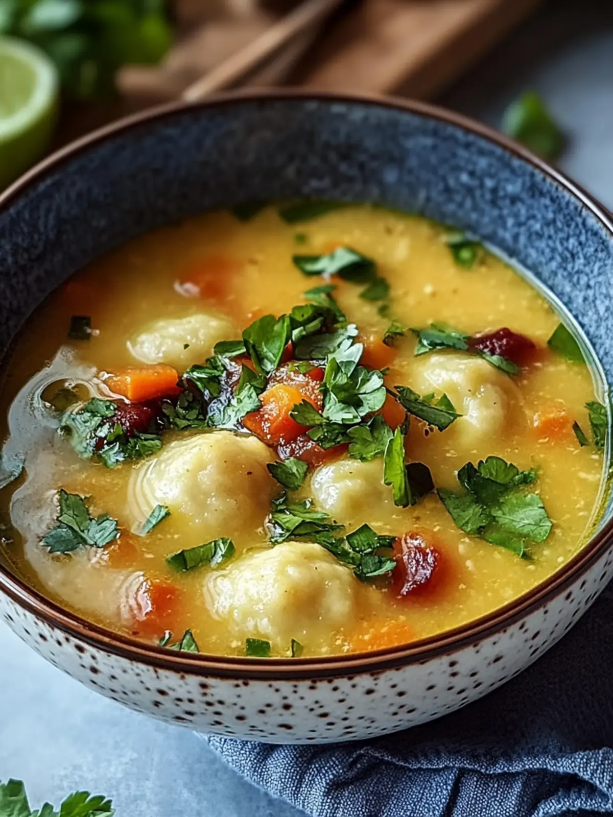 Wärmende Tamalesuppe mit Tamaledumplings für kalte Abende 4 Tamalesuppe mit Tamaledumplings für kalte Abende