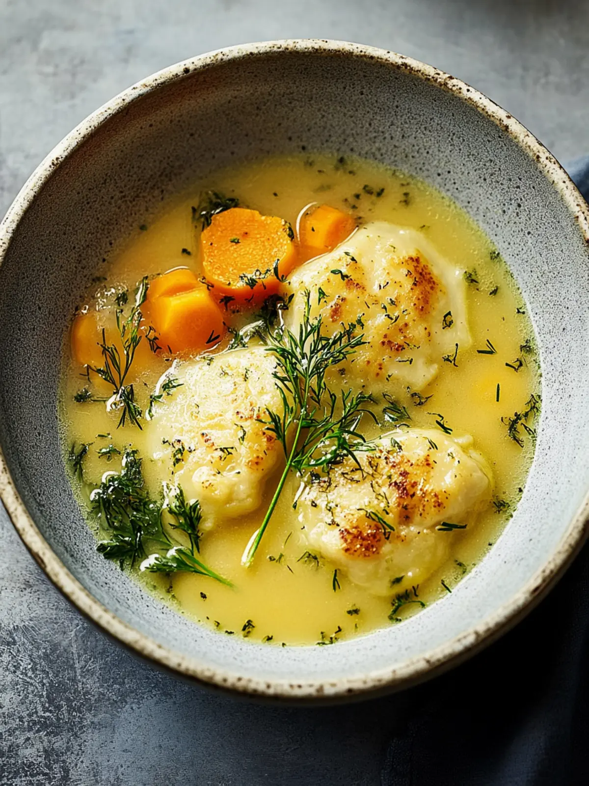 ULTIMATIVE HÜHNCHEN-TEIGKNÖDEL-SUPPE für Behagliche Abende 2 ULTIMATIVE HÜHNCHEN-TEIGKNÖDEL-SUPPE