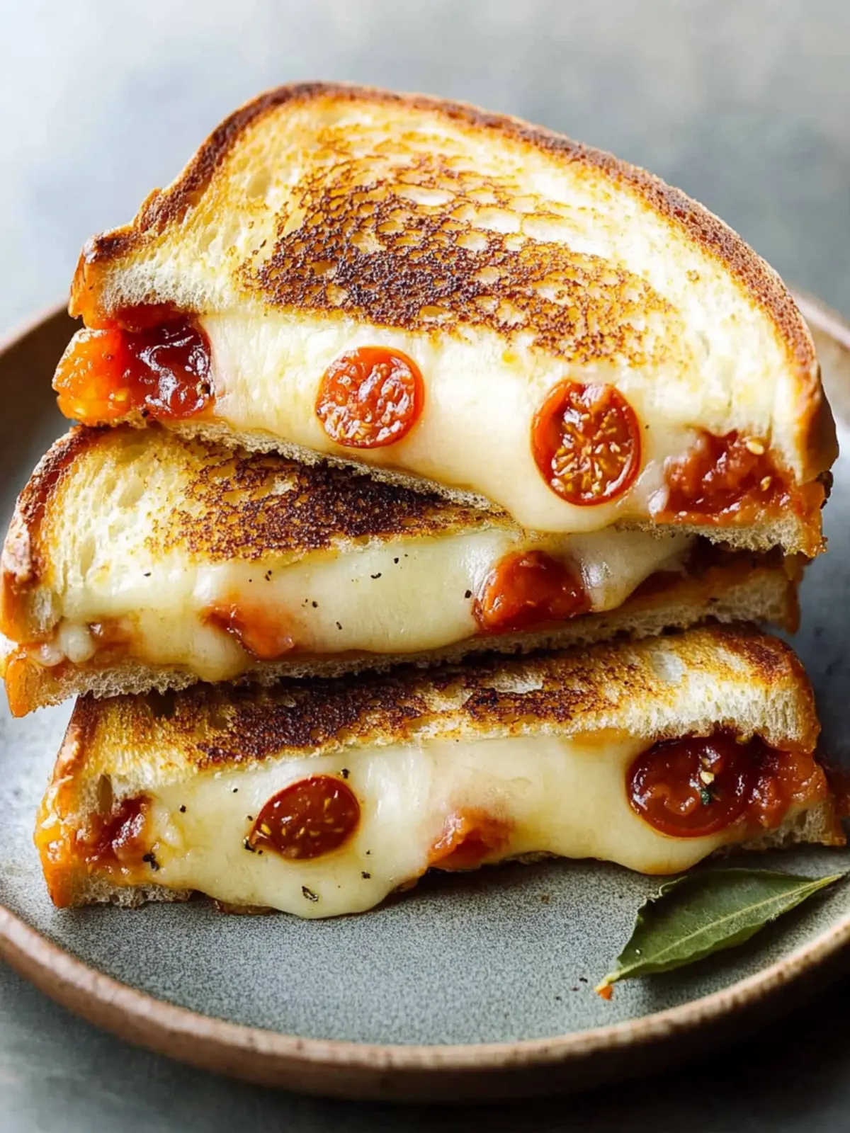 Pizza Grillkäse für schnelles Komfortessen 3 Pizza Grillkäse