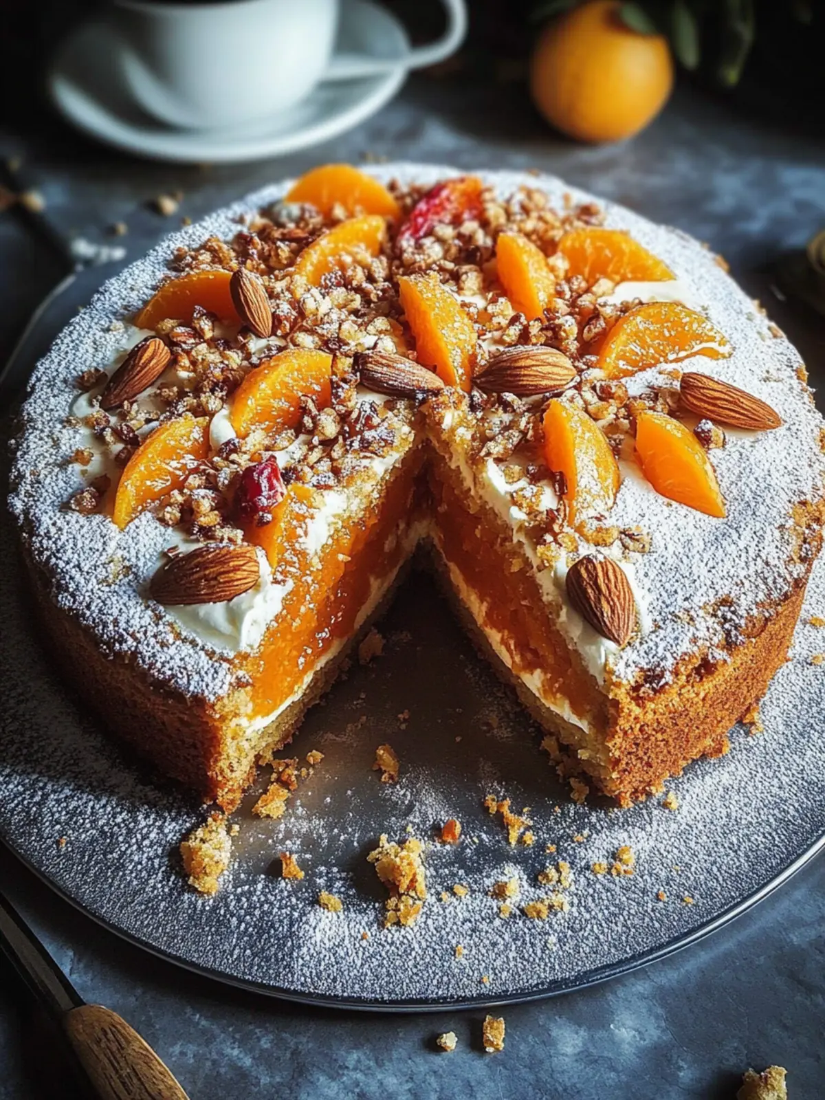 Saftiger Karottenkuchen mit Nüssen für ein gemütliches Zuhause 4 Karottenkuchen mit Nüssen