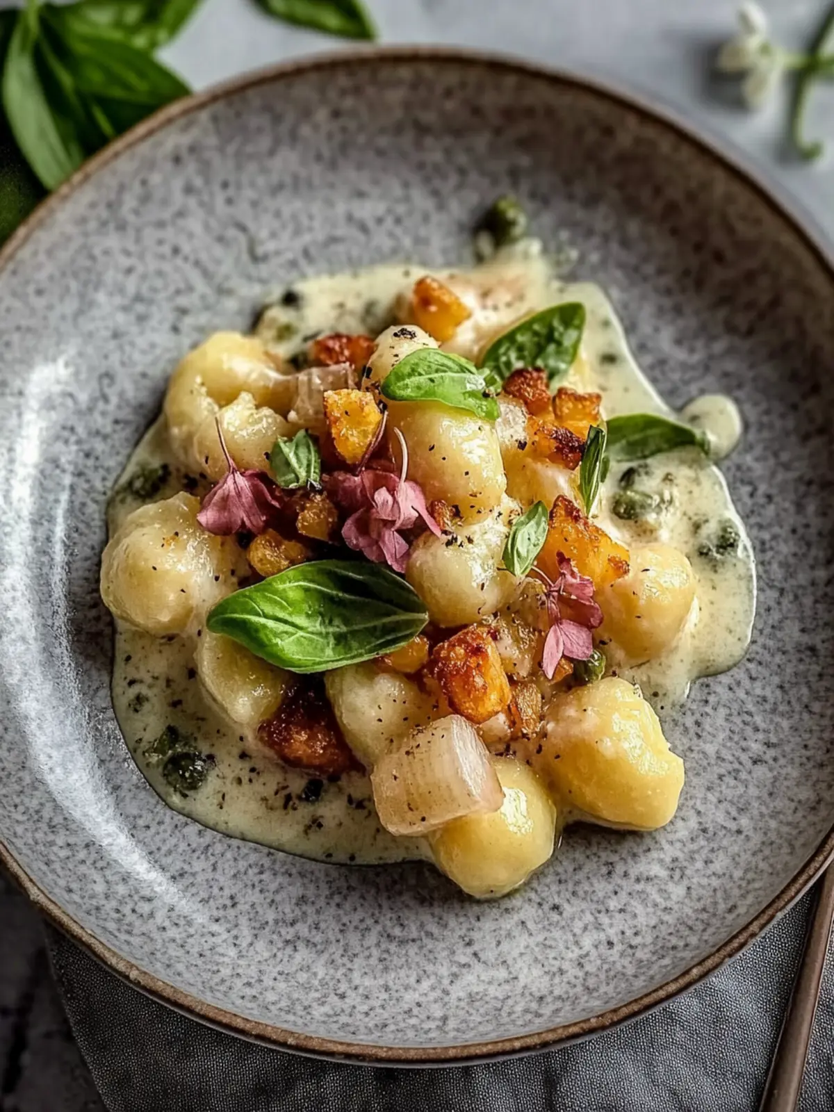 Frittierte Gnocchi mit karamellisiertem Blumenkohl für Zuhause 2 Frittierte Gnocchi mit karamellisiertem Blumenkohl